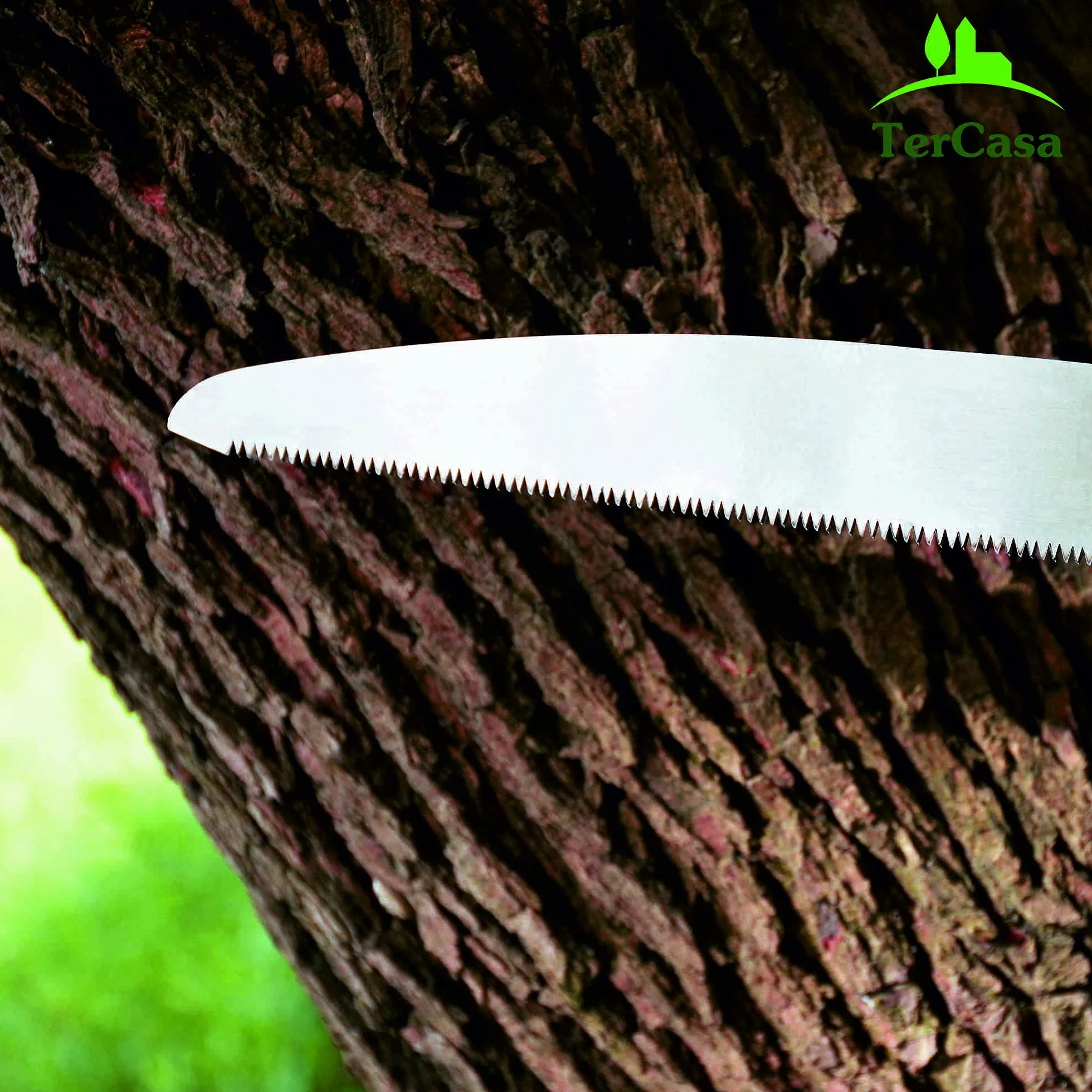 Składana piła ręczna ogrodowa 23 cm brzeszczot ze stali nierdzewnej