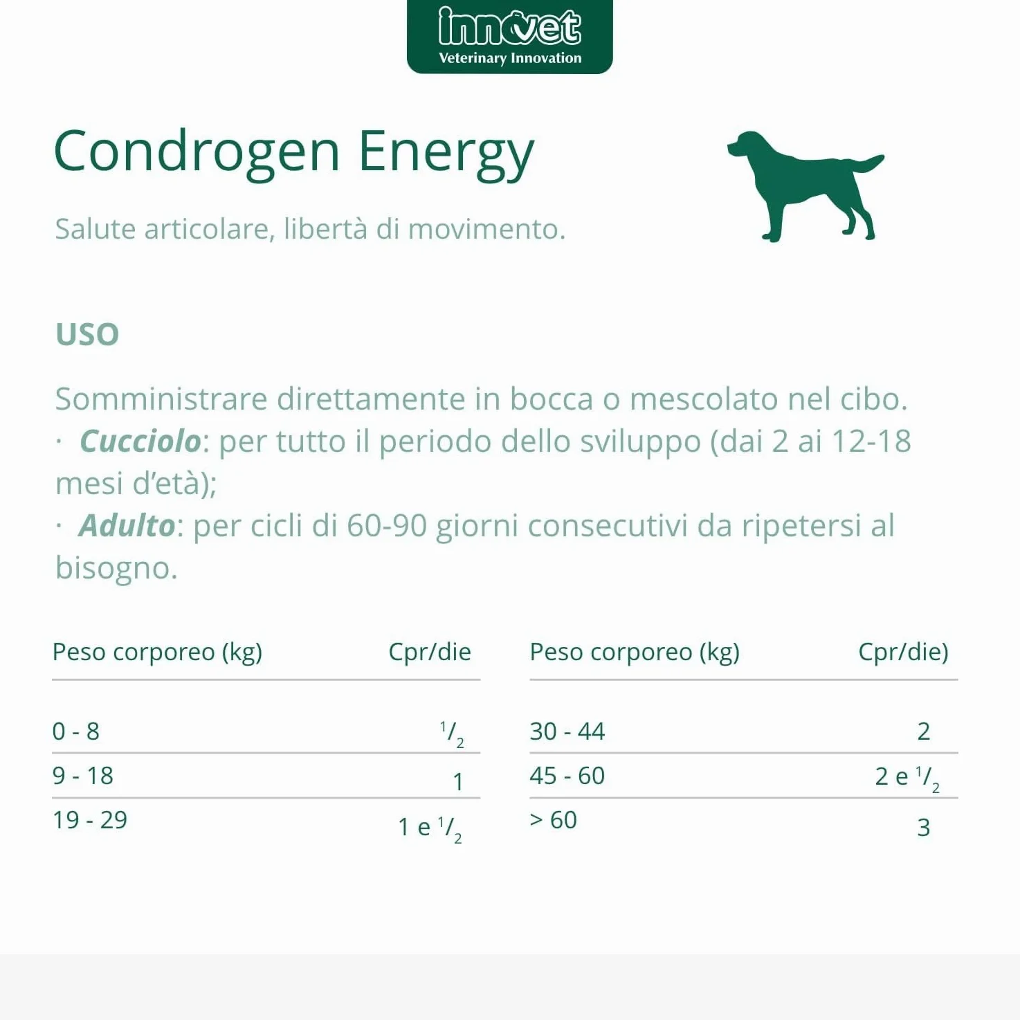 Innovet Chondrogen 90 tabletek zdrowie stawów dla psów