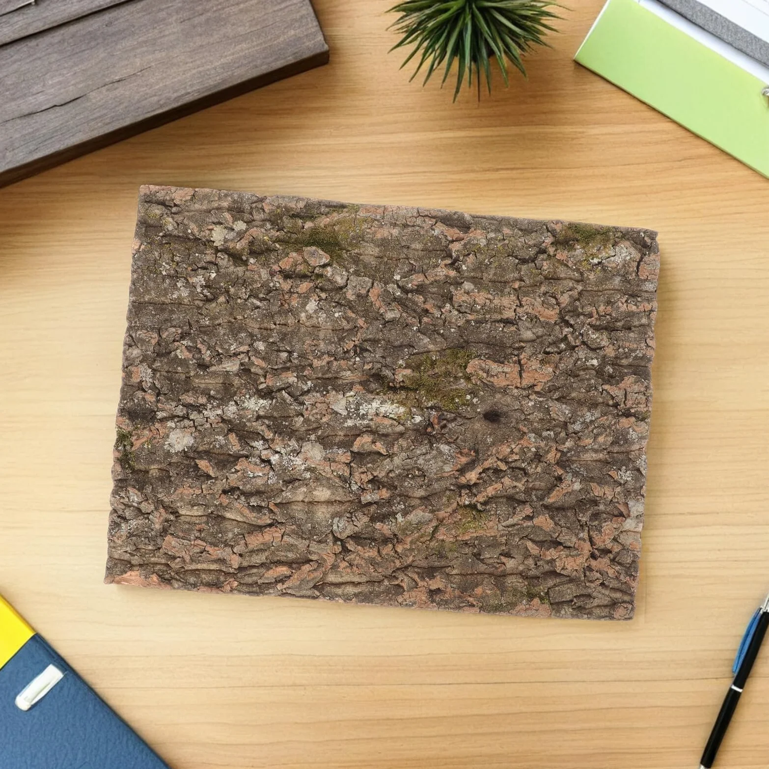 Kora Jasnobrązowy Tło Do Terrarium Akcesoria Dekoracyjne Dla Gadów Panel Do Akwarium