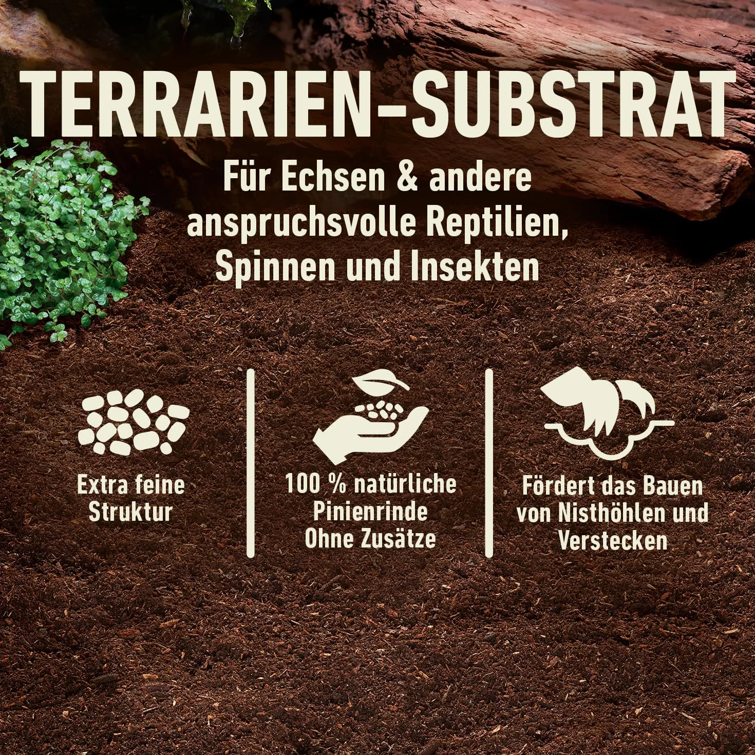 COMPO Podłoże do terrariów Zoo, uniwersalny, drobna ziarnistość 0-5 mm