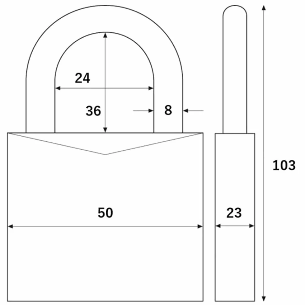 ABUS Touch 57/50 zamek na czytnik linii papilarnych bezkluczykowa, odporna na warunki atmosferyczne k?ódka IP66 i IP68 do si?owni, biura, domu, ogrodu i wielu innych