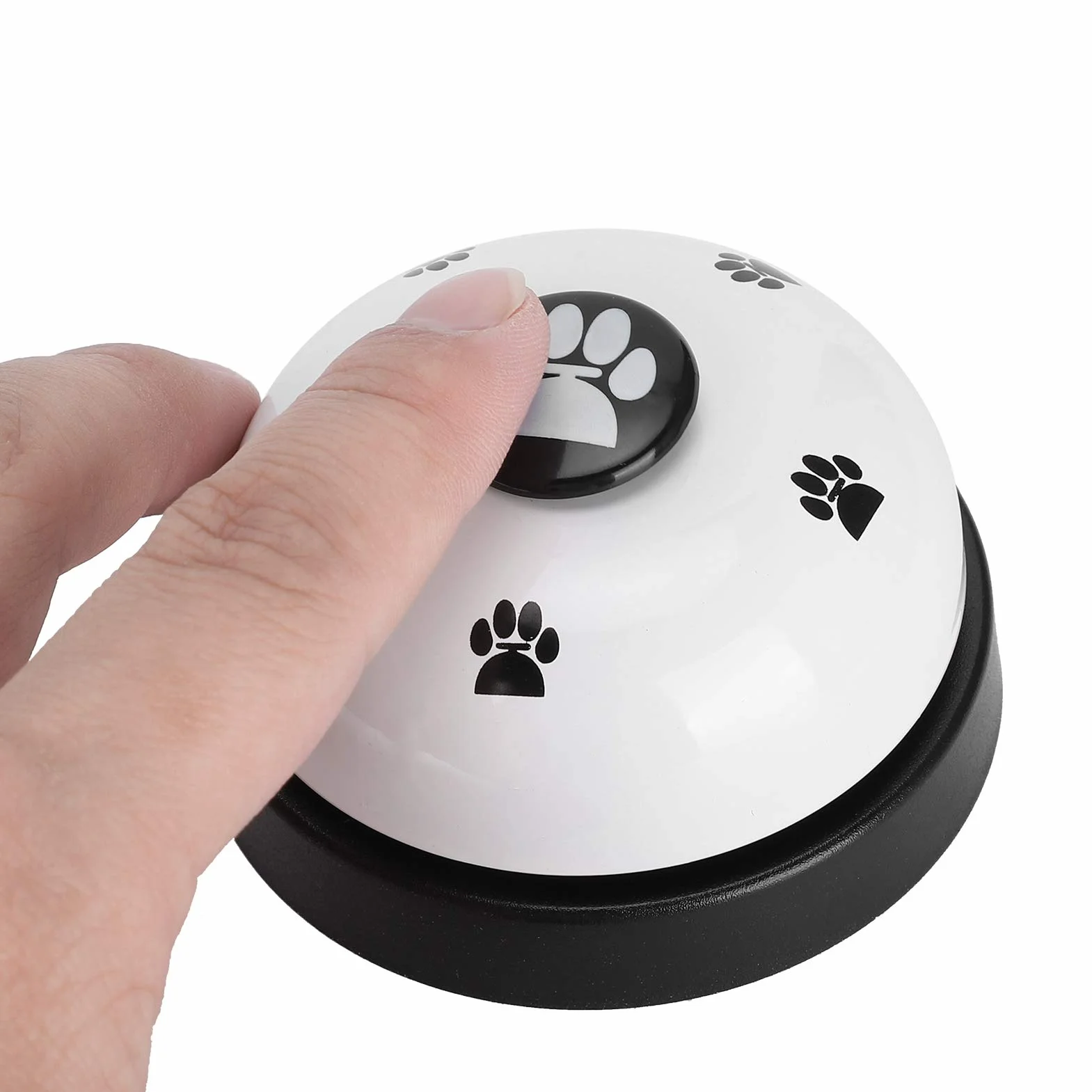 3 szt. Dzwonek do szkolenia psów Nocnik dla psa Dzwonek do nauki toalety Doggie Cat zwany obiadowym pociągiem Narzędzia do mieszkania i szkolenia psów na świeżym powietrzu (biały)