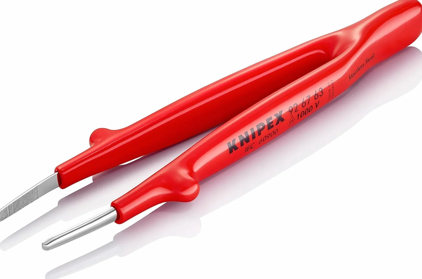 KNIPEX Pinceta uniwersalna izolowana zanurzeniowo 145 mm 92 67 63