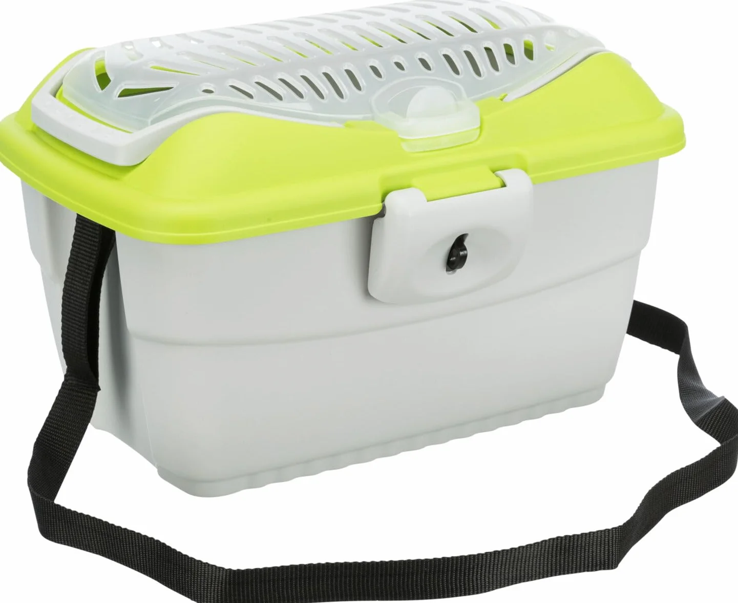 Trixie Mini skrzynka transportowa Capri 40x22x30 cm jasnoszara zielona