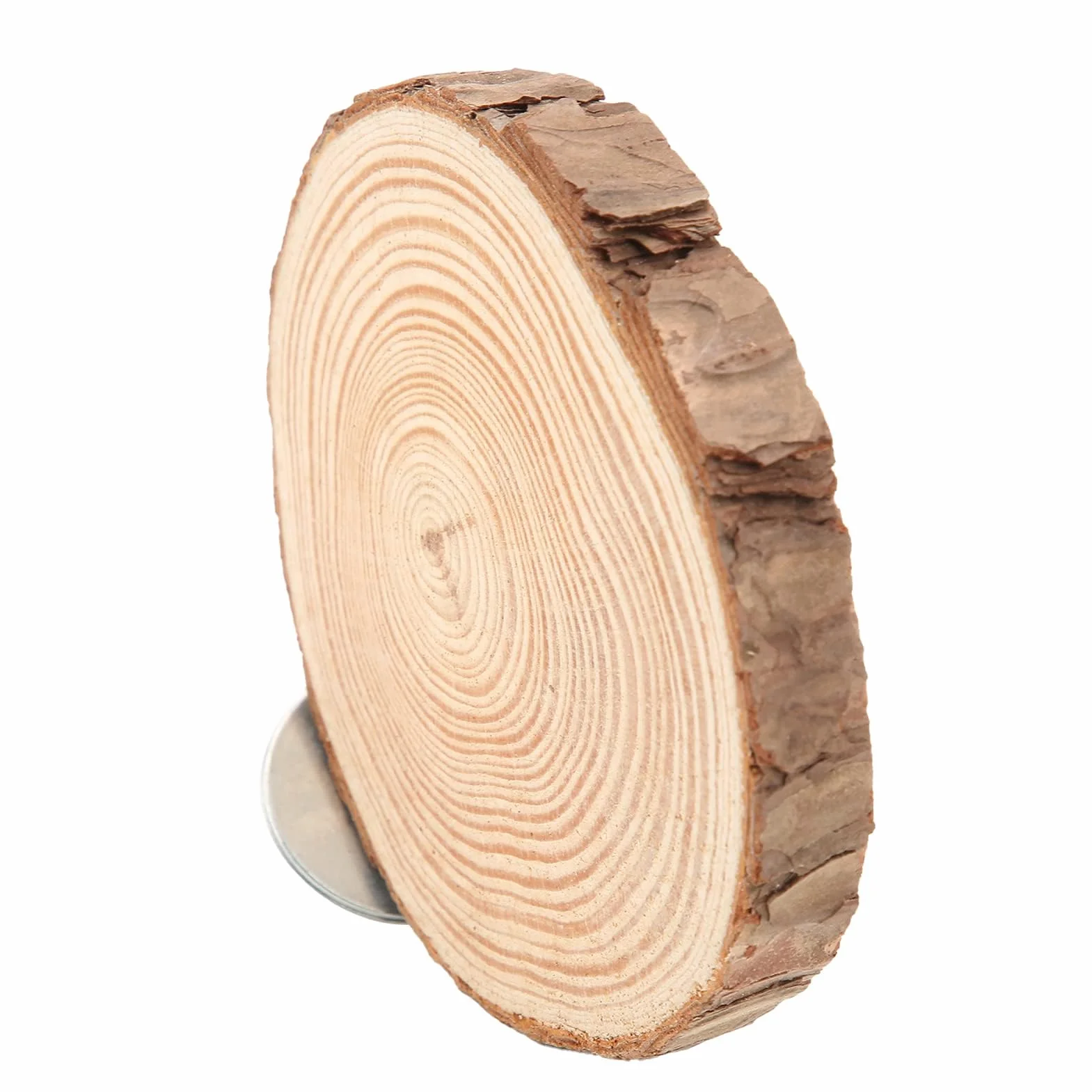Okrągła Drewniana Trampolina Papuga Okonie Stojak Zabawka Ptak Papuga Okoń Platforma dla Małych Papug Nimfy Chomik(6cm)