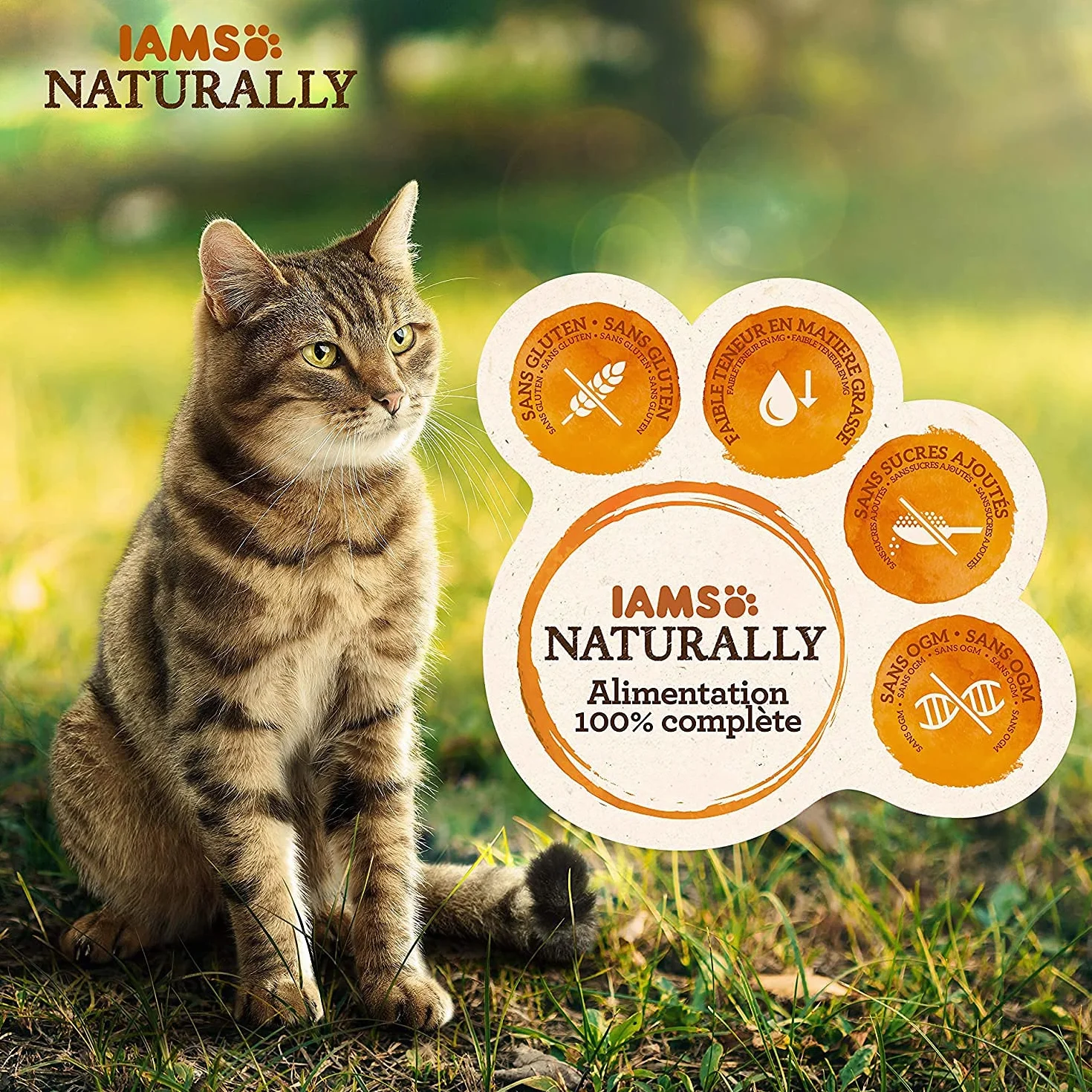 Iams Naturally Karma dla Kotów, Miks, 12 x saszetki