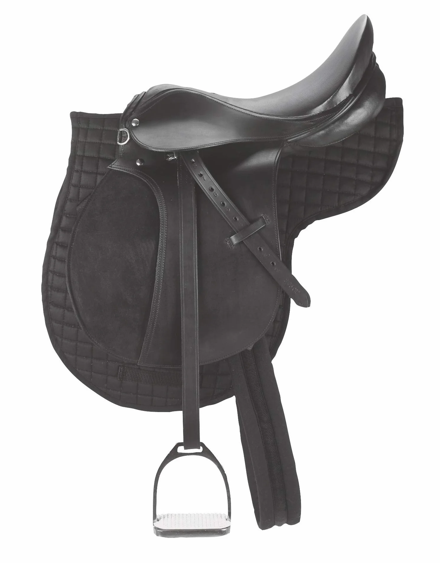 Kerbl Siodło, Czarny, 17.5"