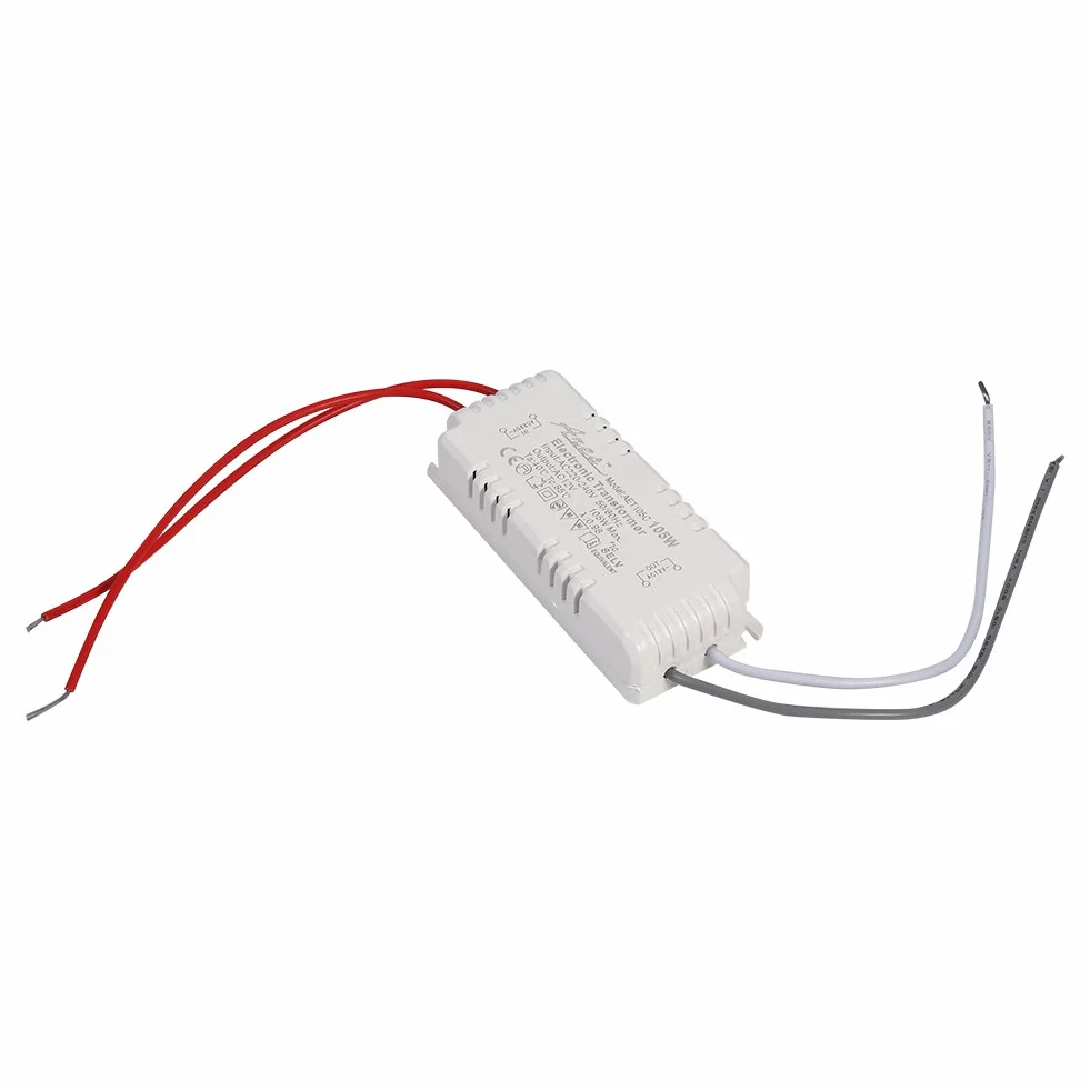 MOKT Transformator 220 V, 12 V, 105 W, transformator elektroniczny 105 W, trwały uniwersalny przetwornica napięcia do lamp LED