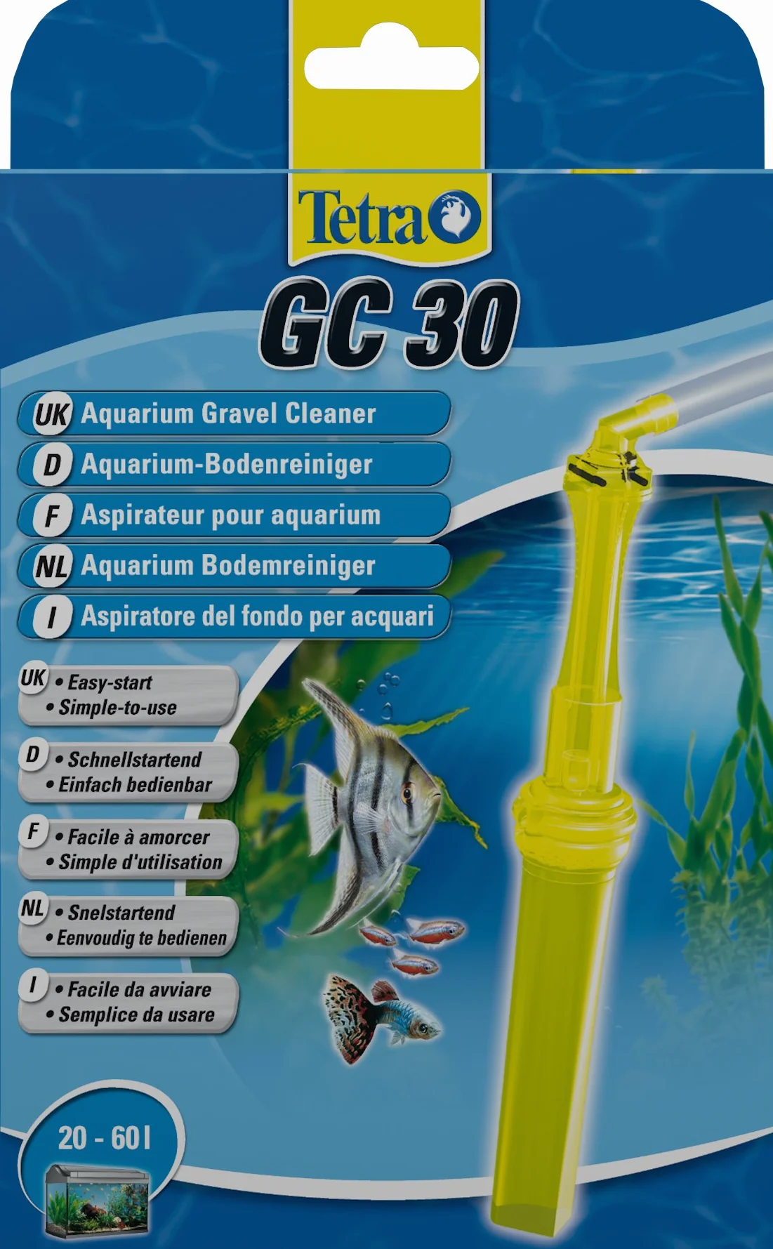 Tetra GC30, odkurzacz dolny do akwariów