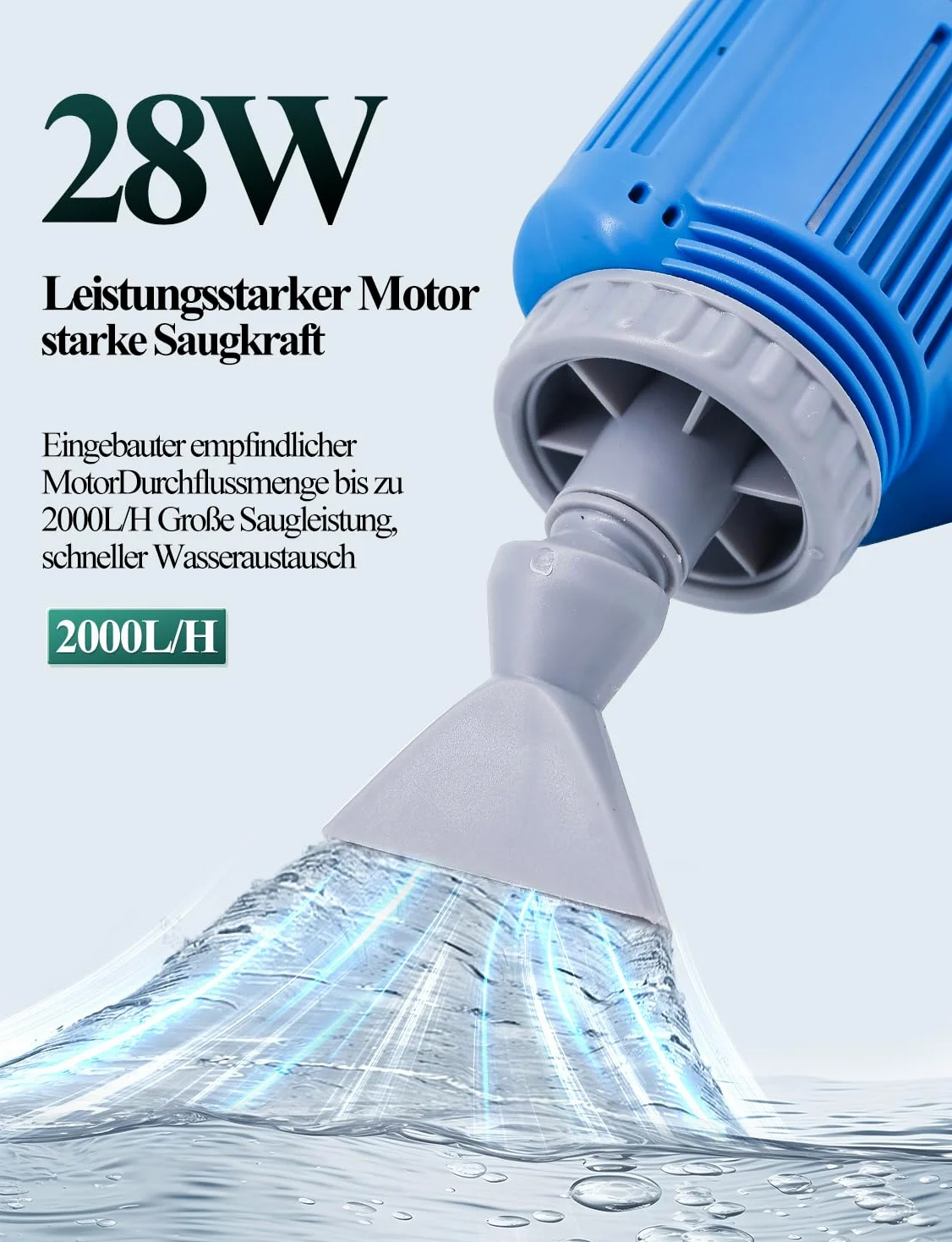 Boxtech elektryczny środek do czyszczenia akwariów 28 W