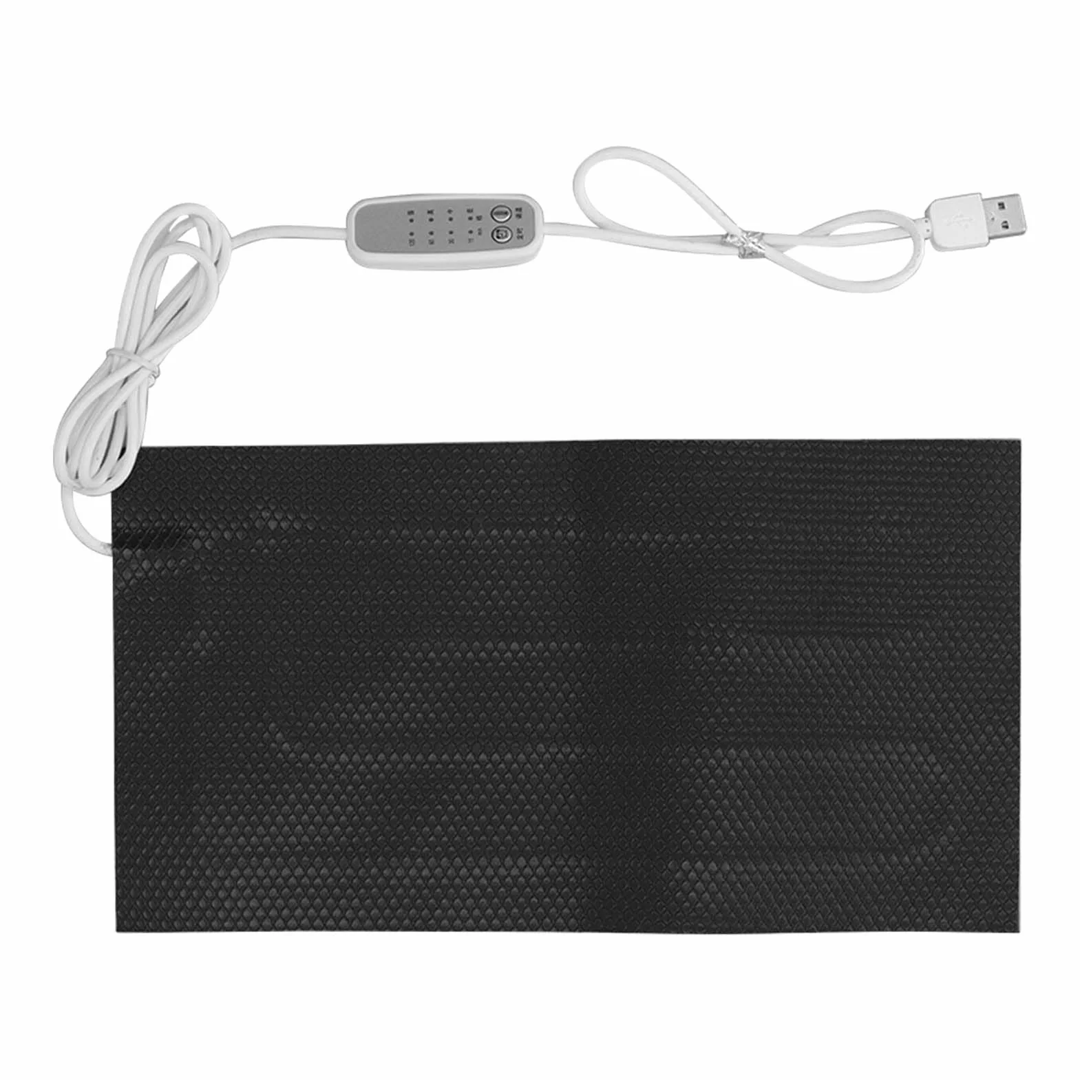 Fafeicy Podkładka Grzewcza, Regulowana Temperatura materiał PVC Przenośna Podkładka Grzewcza Zasilana USB dla Ramion Szyi z Tyłu 68-104 ° F Idealne do Użytku Domowego (20X25 cm)
