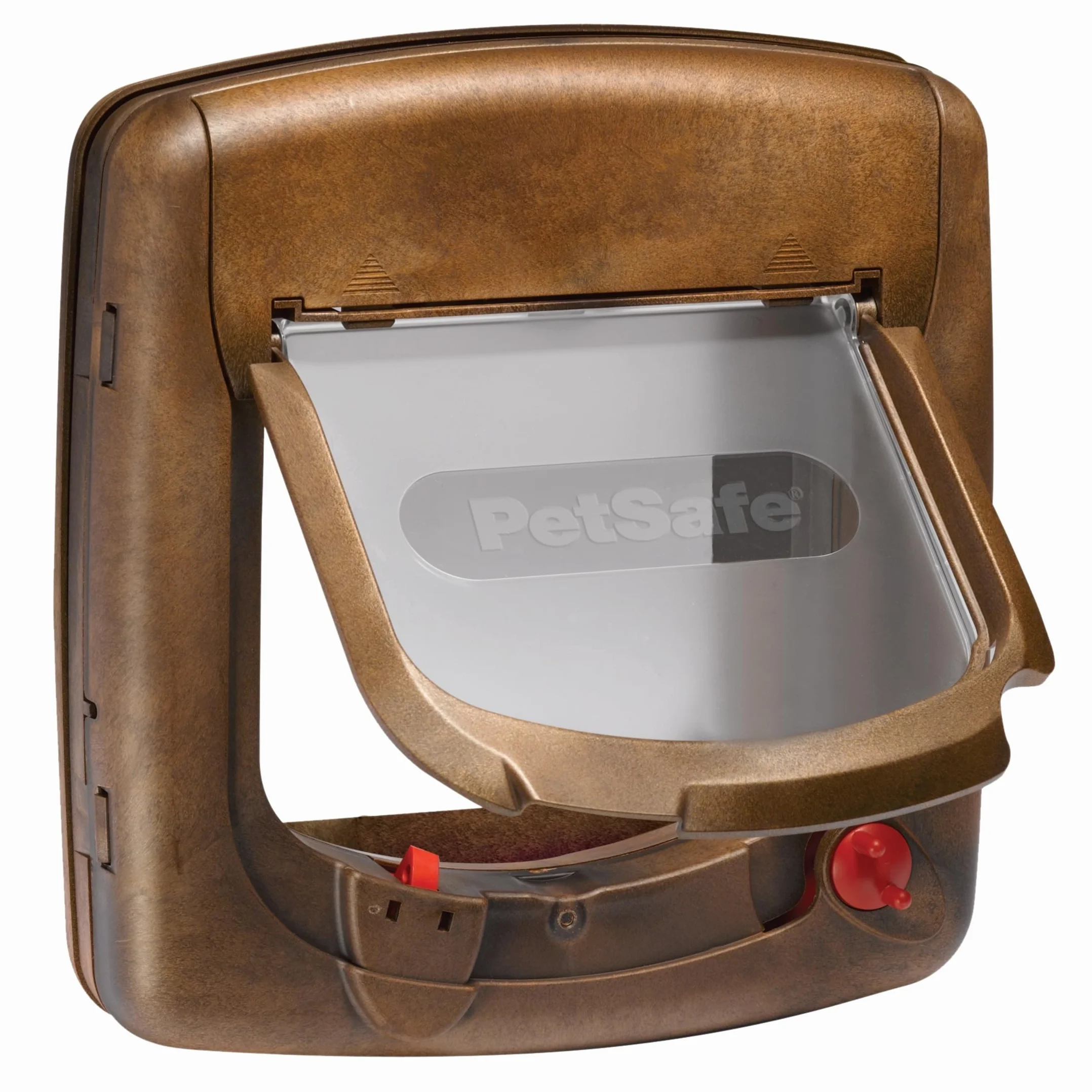 Petsafe Staywell Luxus Drzwiczki dla Kotów, Brązowy, 25,20 x 24,10 cm