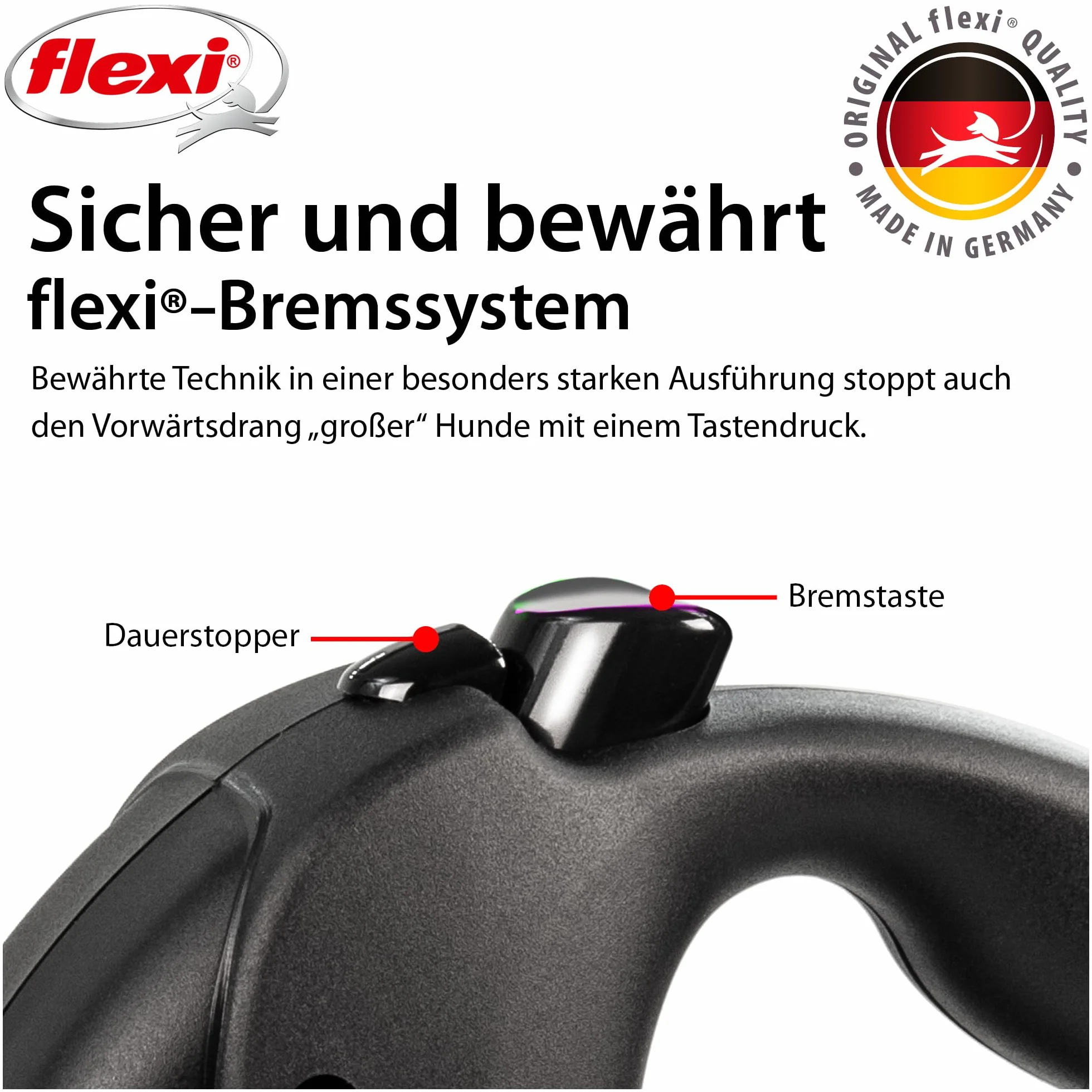 flexi® Giant Black Edition pasek 8 m, czarny, smycz zwijana dla psów do 50 kg