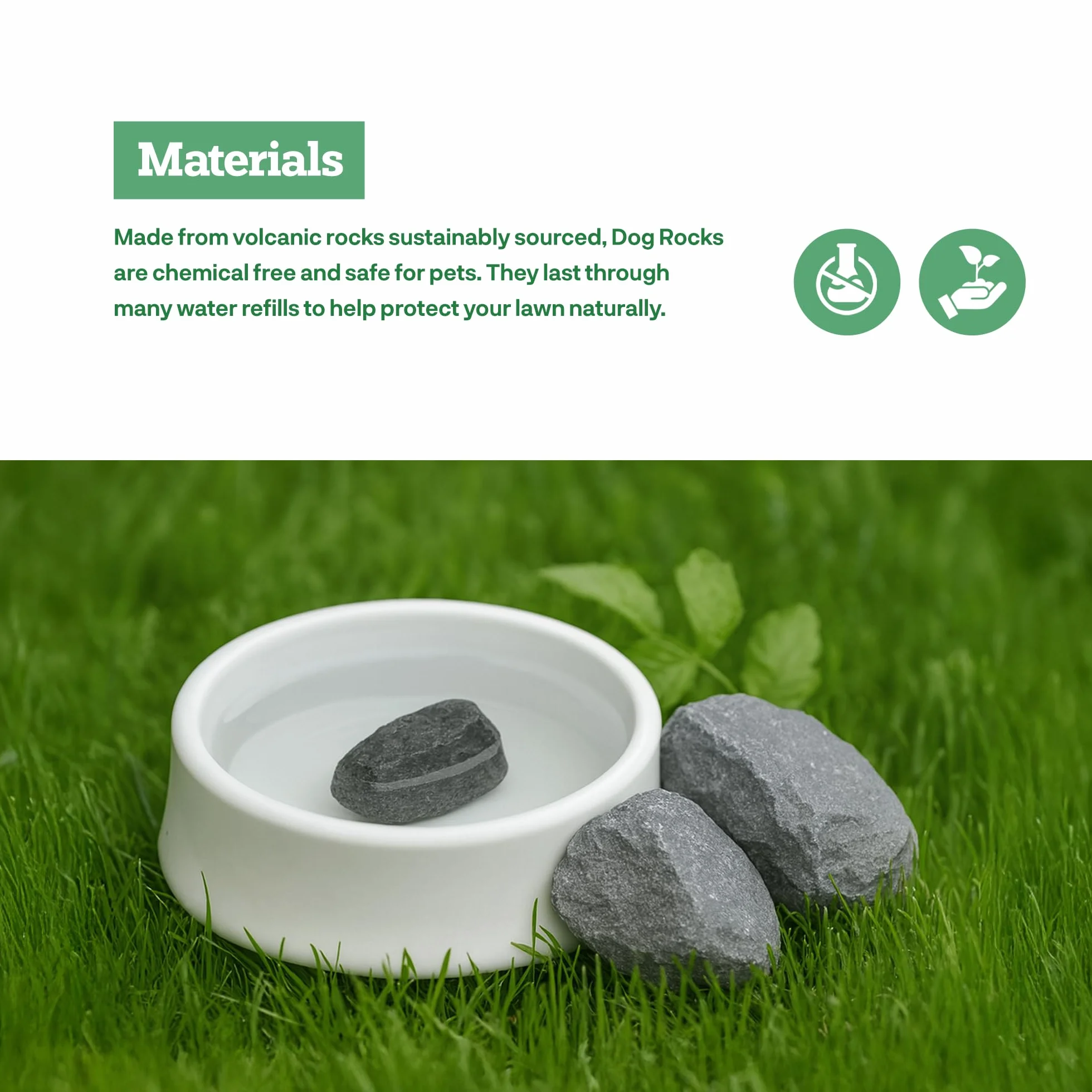 Dog Rocks Środek zapobiegający moczowi 600 g worek zbiorczy przezroczysty