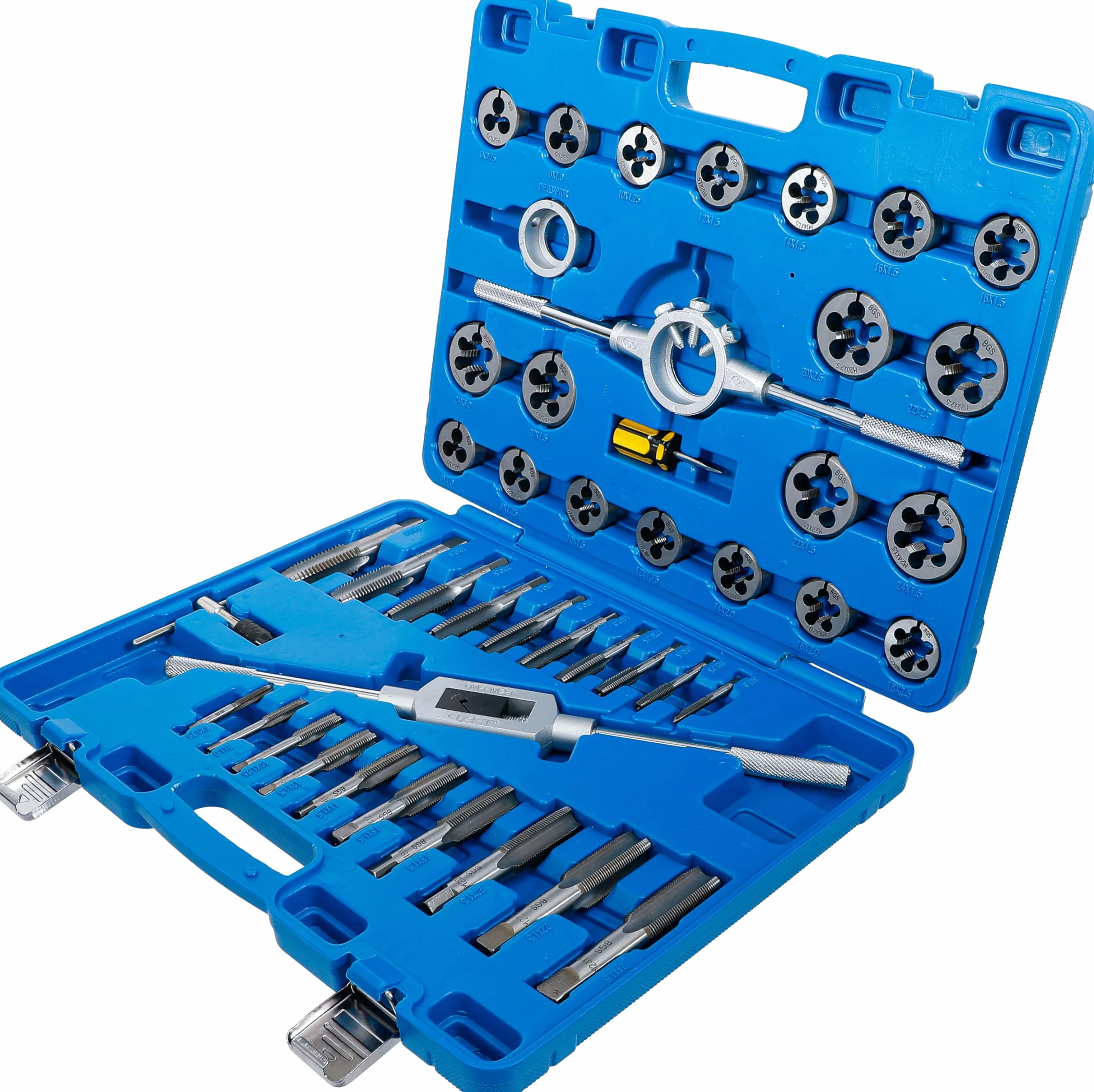 BGS 1893 | Zestaw gwintowników | M6 - M24 | 45 szt.