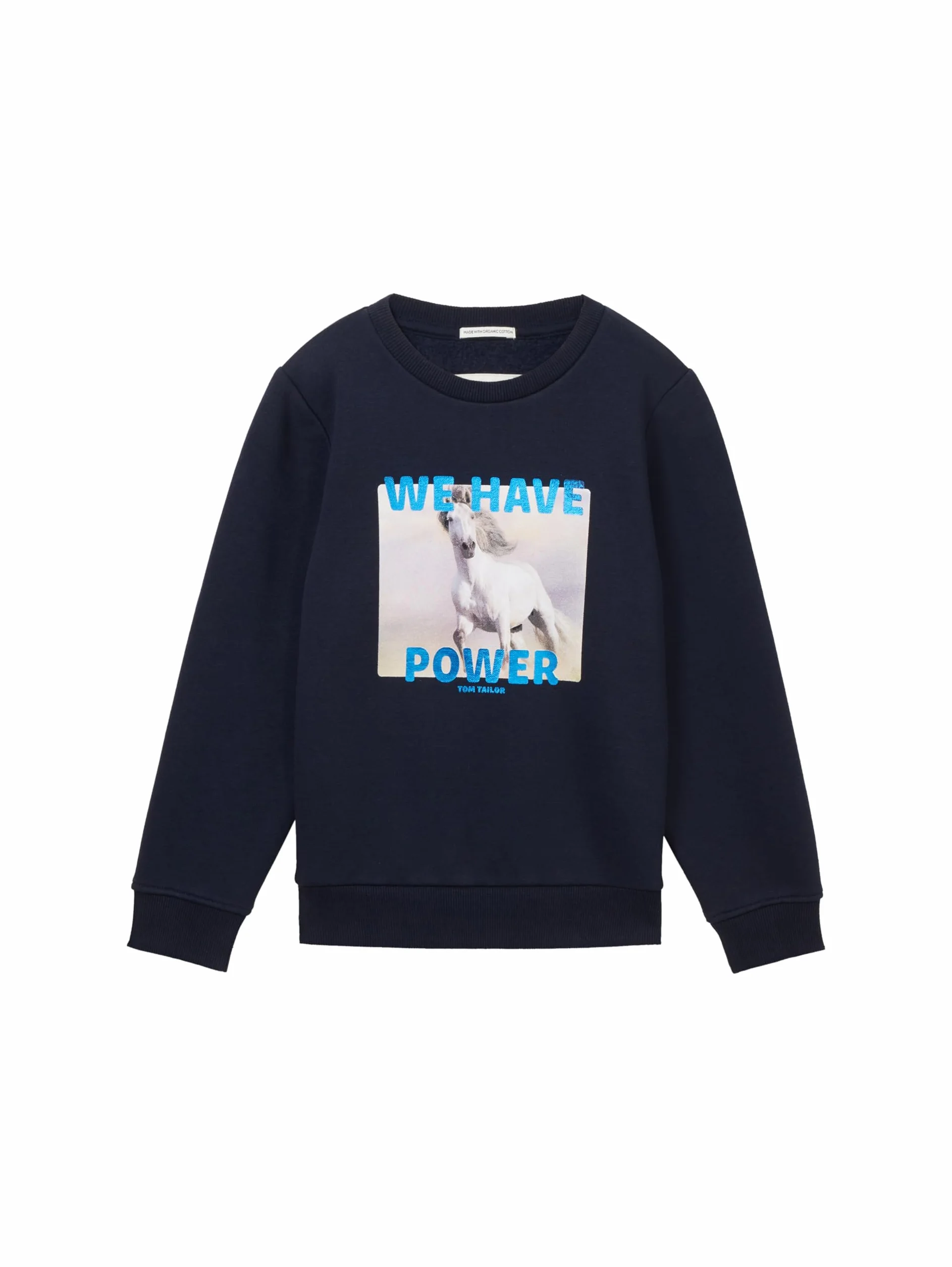 TOM TAILOR Bluza dziecięca dla dziewczynek, 10668 - Sky Captain Blue, 92-98