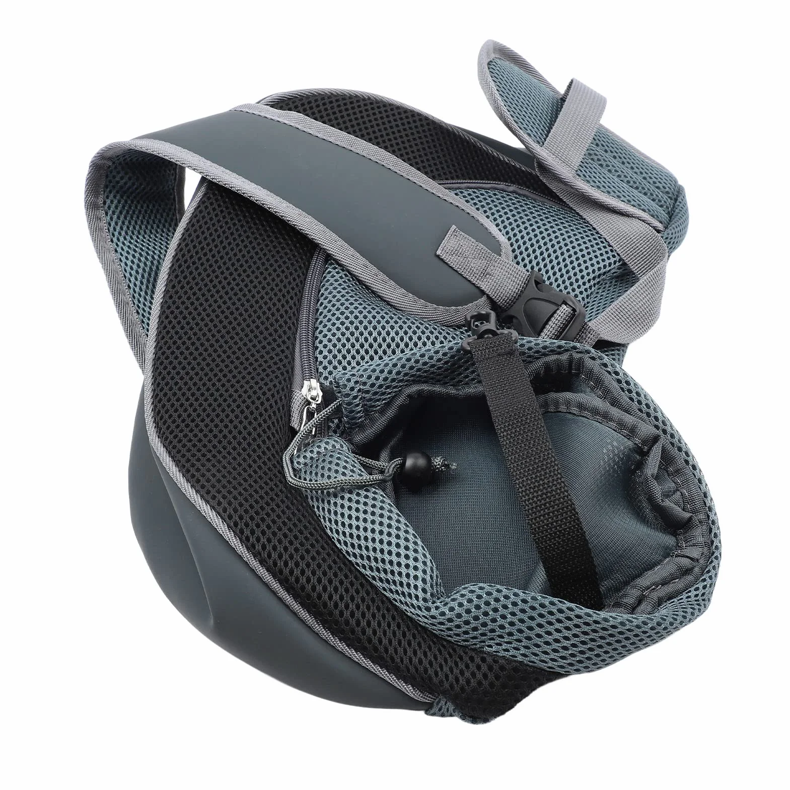 Pet Sling Torba Transportowa, Pet Sling Oddychająca Siatka Przenośna Pojedyncza Torba na ramię Nosidełko dla Psa do Podróży na Zewnątrz (Czarny)