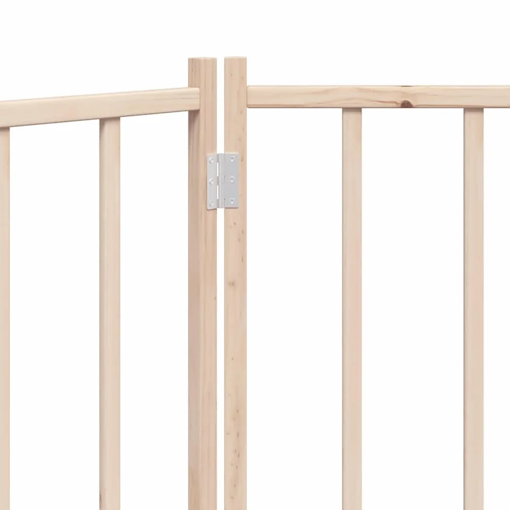 vidaXL SkÅ‚adana bramka zabezpieczajÄ…ca dla psa, 3 panele, 150 cm, bramka dla zwierzÄ…t, bramka bezpieczeÅ„stwa dla psów, bramka bezpieczeÅ„stwa dla psa