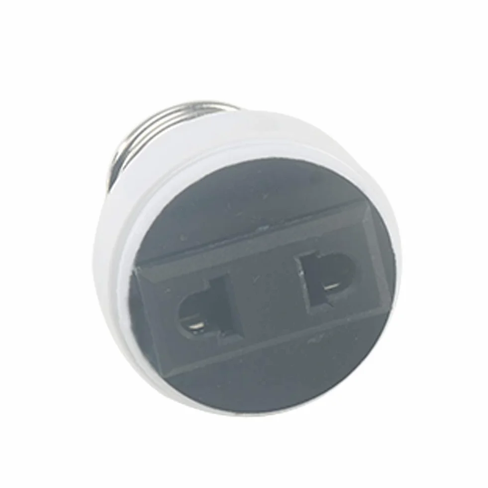 Oprawka lampy E27, adapter do oprawy lampy – zastosowana oprawka E27 w skrzynce wtykowej, opcjonalna wtyczka 2-polowa może zostać zamocowana