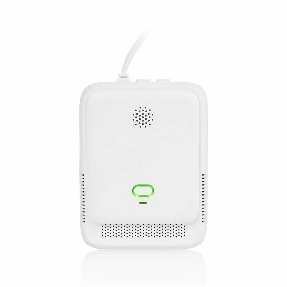 Smartwares Detektor gazu FGA-13410 gaz ziemny propan butan metan LNG LPG biały