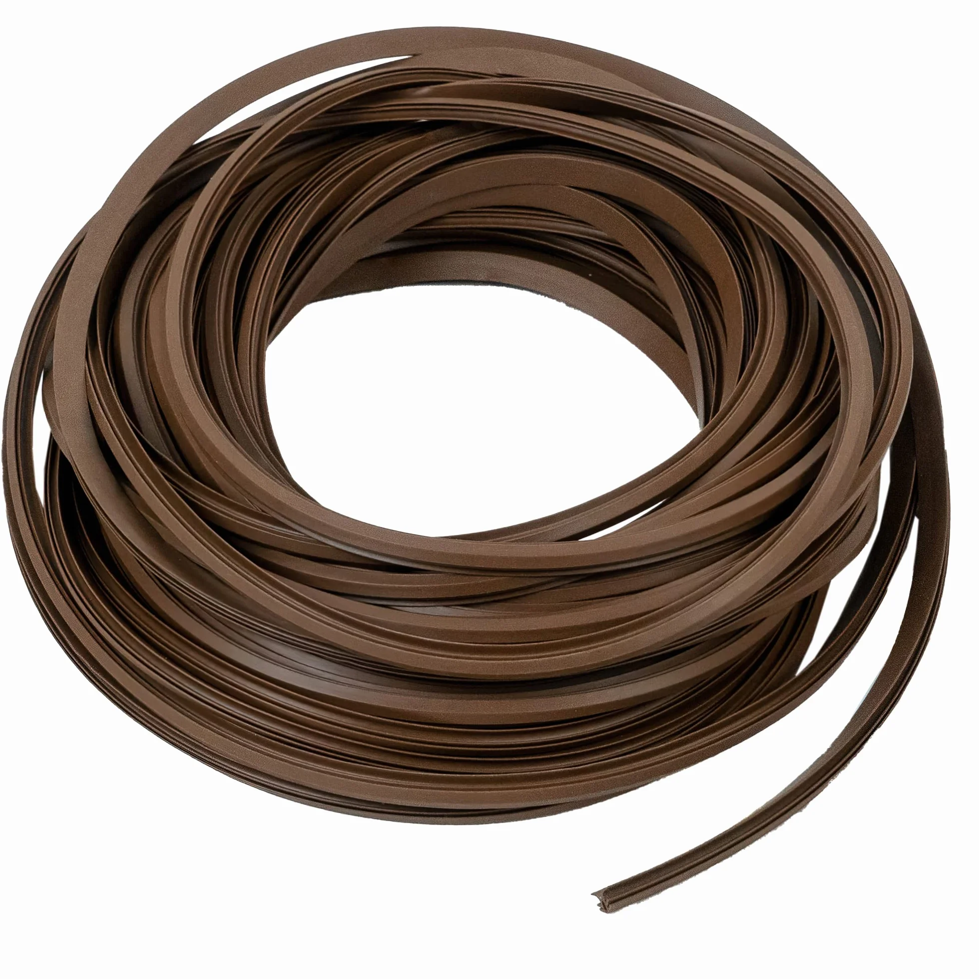 Taśma fugowa do desek tarasowych WPC 5-7 mm jasnobrązowa 1 m