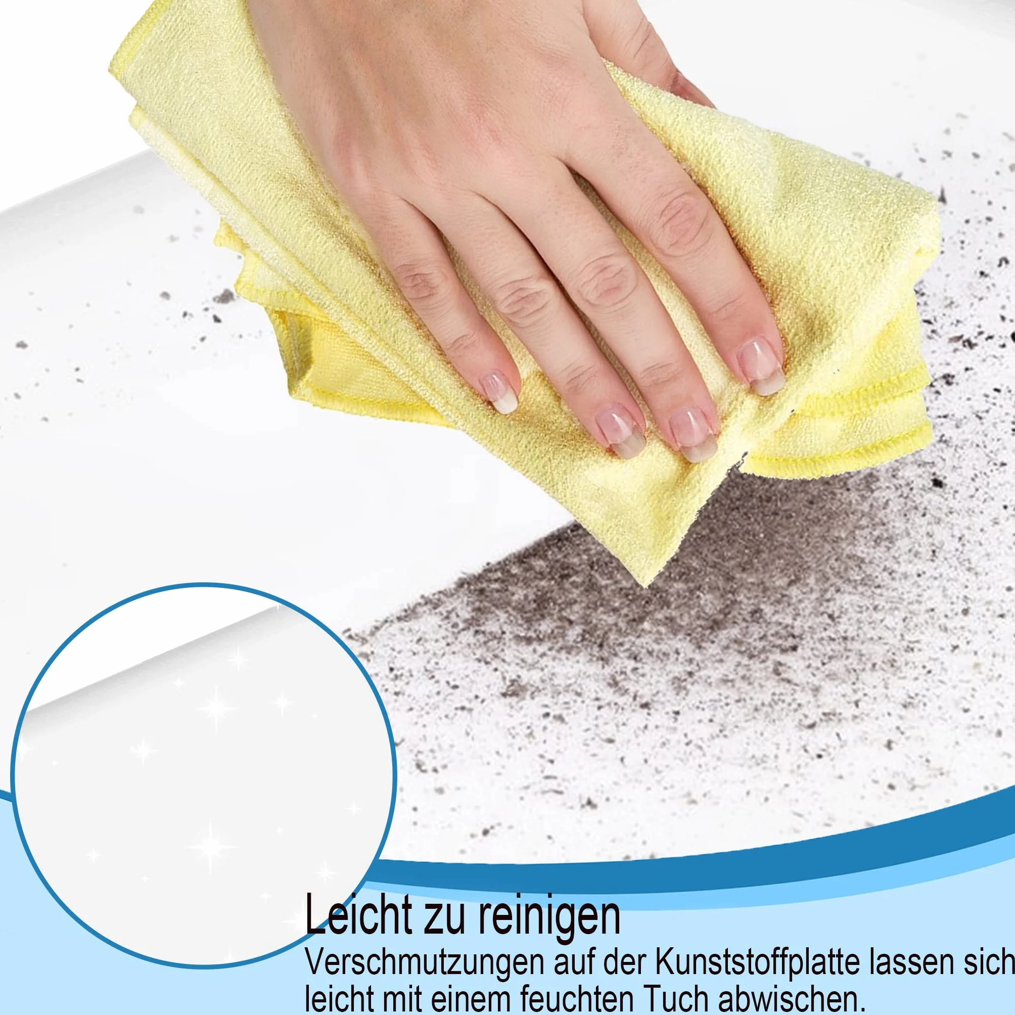 Aufun Wybieg dla królików z drzwiczkami Klatki plastikowe DIY dla małych zwierząt Wybieg wewnętrzny, dla małych zwierząt, świnek morskich, chomików, 145x75x48cm, Biały