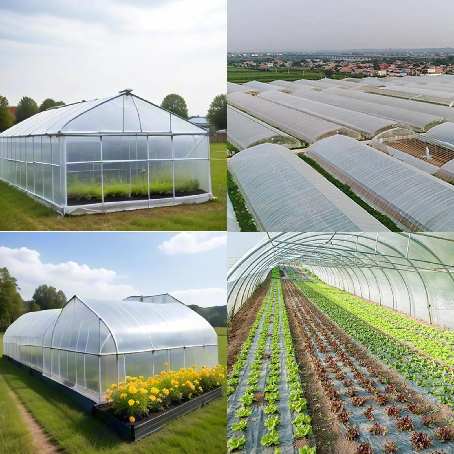 flintronic Przezroczysta folia szklarniowa 2 x 3 m
