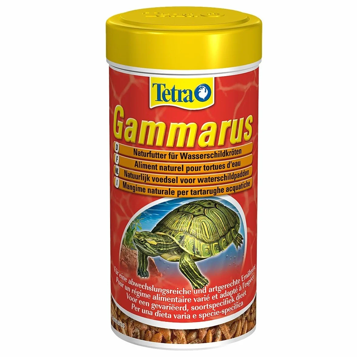 Tetra Gammarus karma dla żółwi – delikatnie suszona naturalna karma z całych raków potokowych, puszka 250 ml