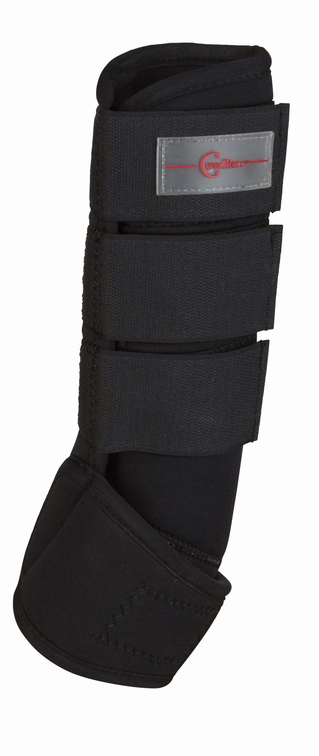 Covalliero Kerbl 320132 ochraniacze z kauczuku syntetycznego, VB, zestaw 4 sztuk, czarne