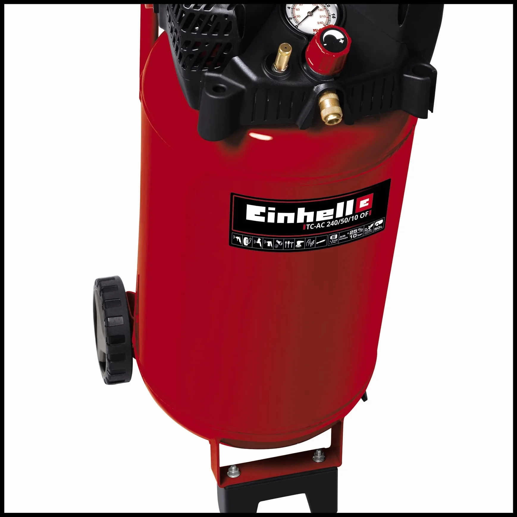 Einhell Sprężarka Powietrza 1500 W Czerwony Czarny