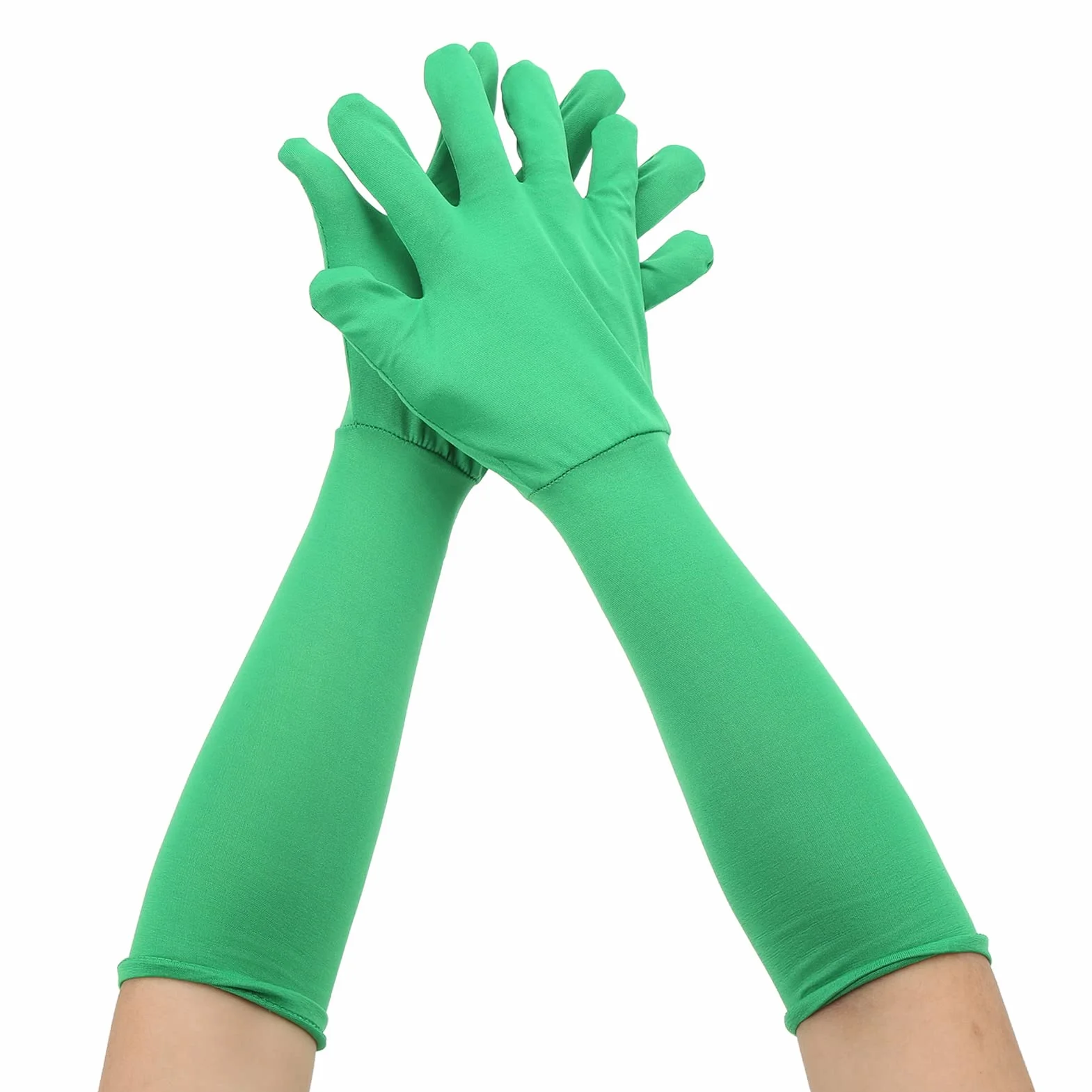 Uniwersalne Rękawice Chromakey Green Screen do Produkcji Filmów Fotograficznych, łatwe w Użyciu i Wygodne, Składane i Nadające się do Prania