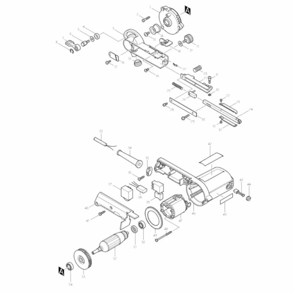Makita Szlifierka doSegregatorów 9032/2 240 V