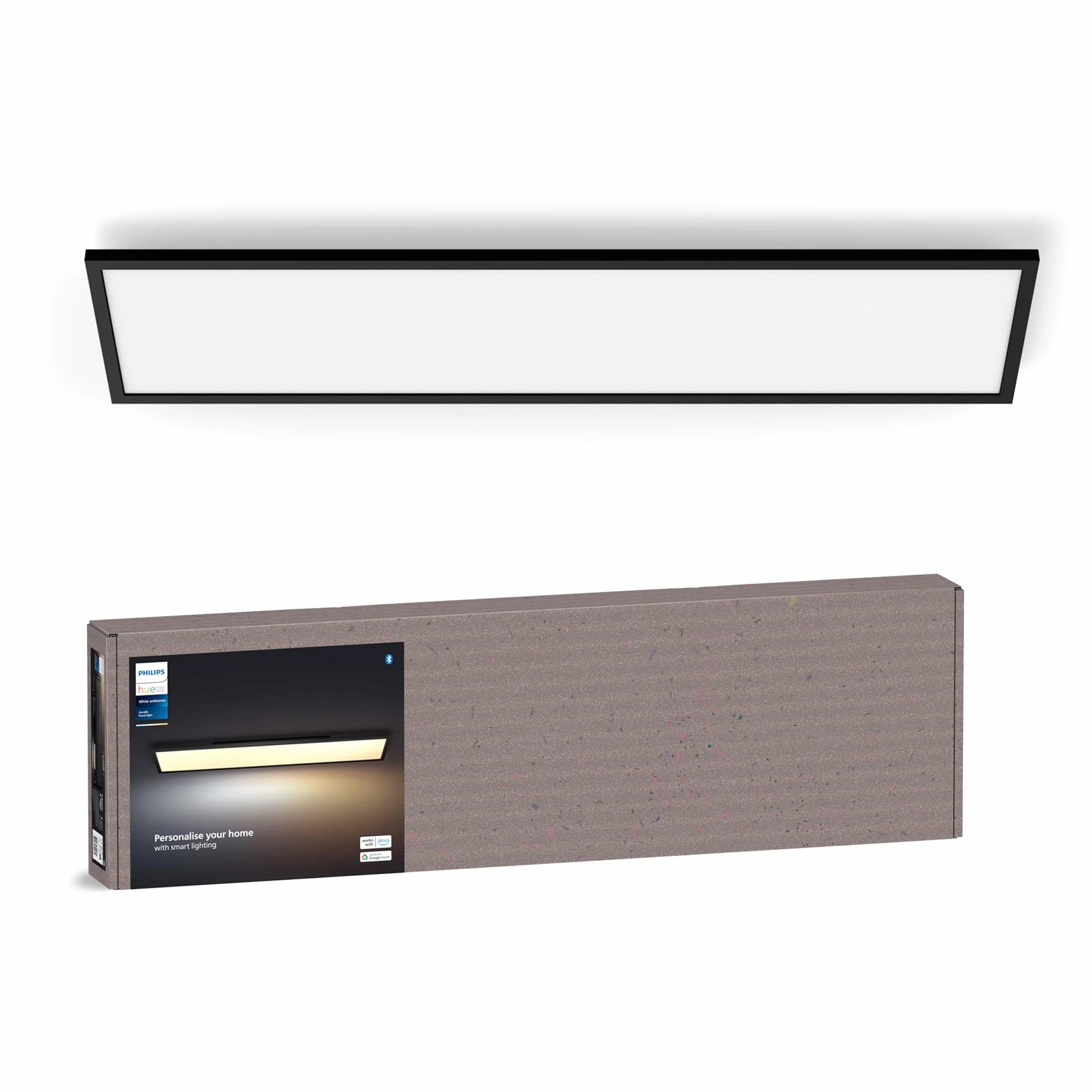 Philips Hue White Ambiance Aurelle Inteligentny Panel LED 120x30cm Czarny Ściemniacz Dimmer