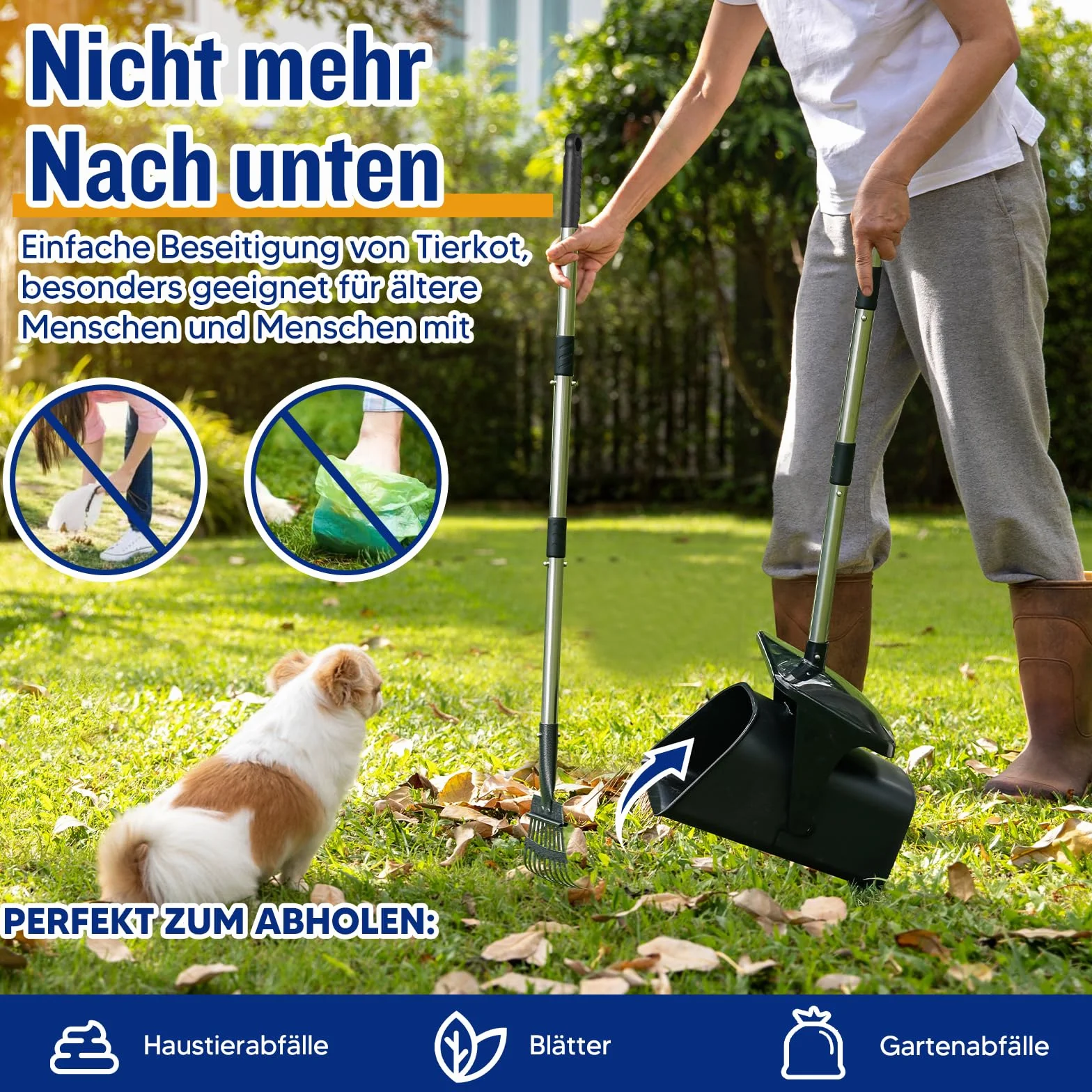 Snagle Paw Szufla do odchodów psa dla dużych psów