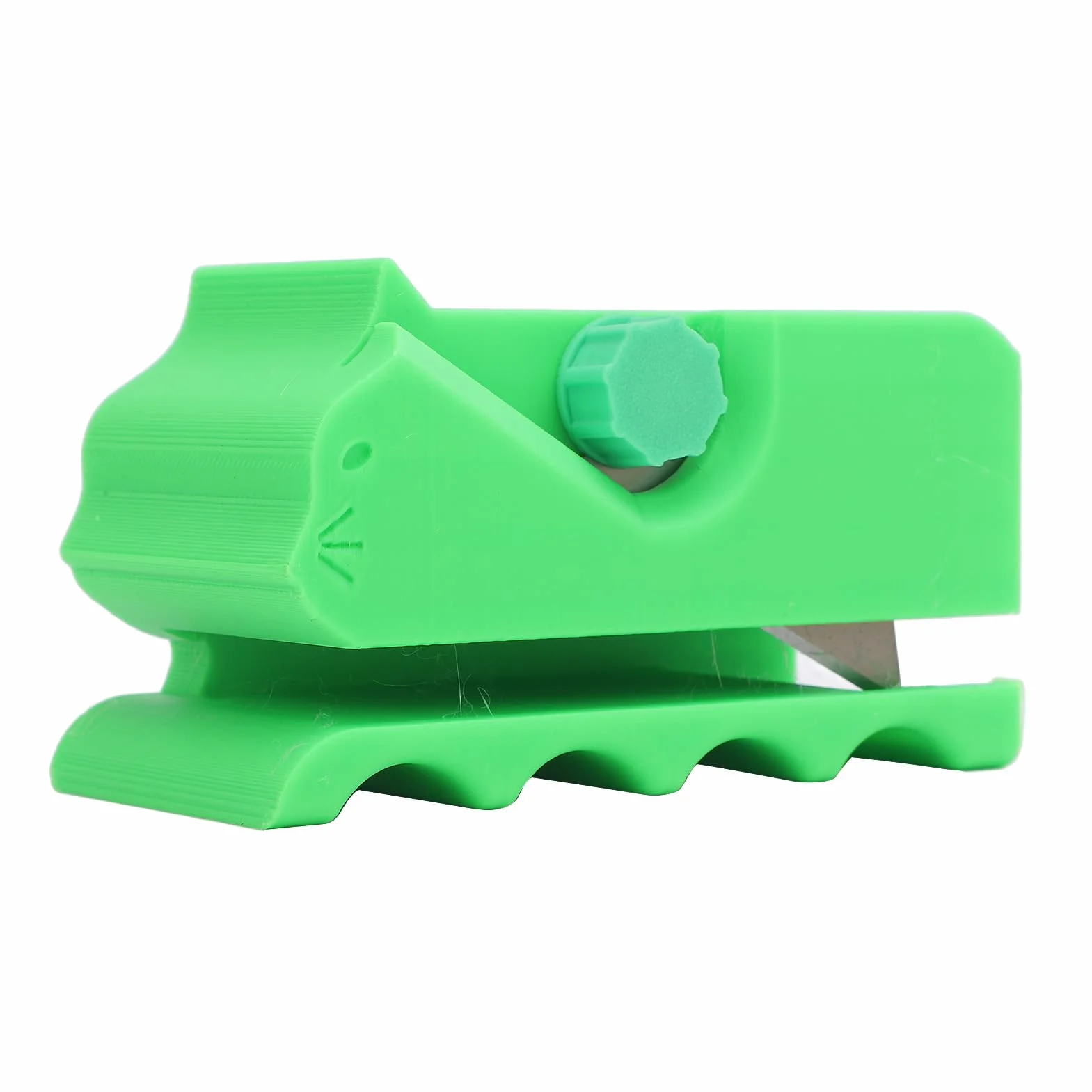 Kartonowy Noża do Zarysowania Kotów, DIY Kartonowy Pudełko do Regulowanej Kartonowej Paski Noża na Narzędzie do Cięcia Tablicy Zarysowania Kota (czerwony) (GREEN)