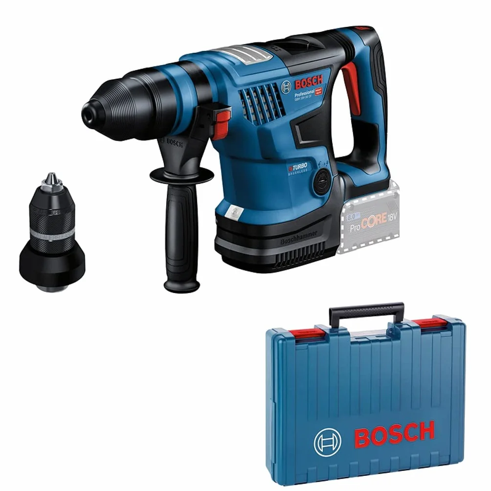 Bosch Professional GBH 18V-34 CF Akumulatorowy młot udarowo-obrotowy BITURBO SDS plus 5,8 J Bluetooth