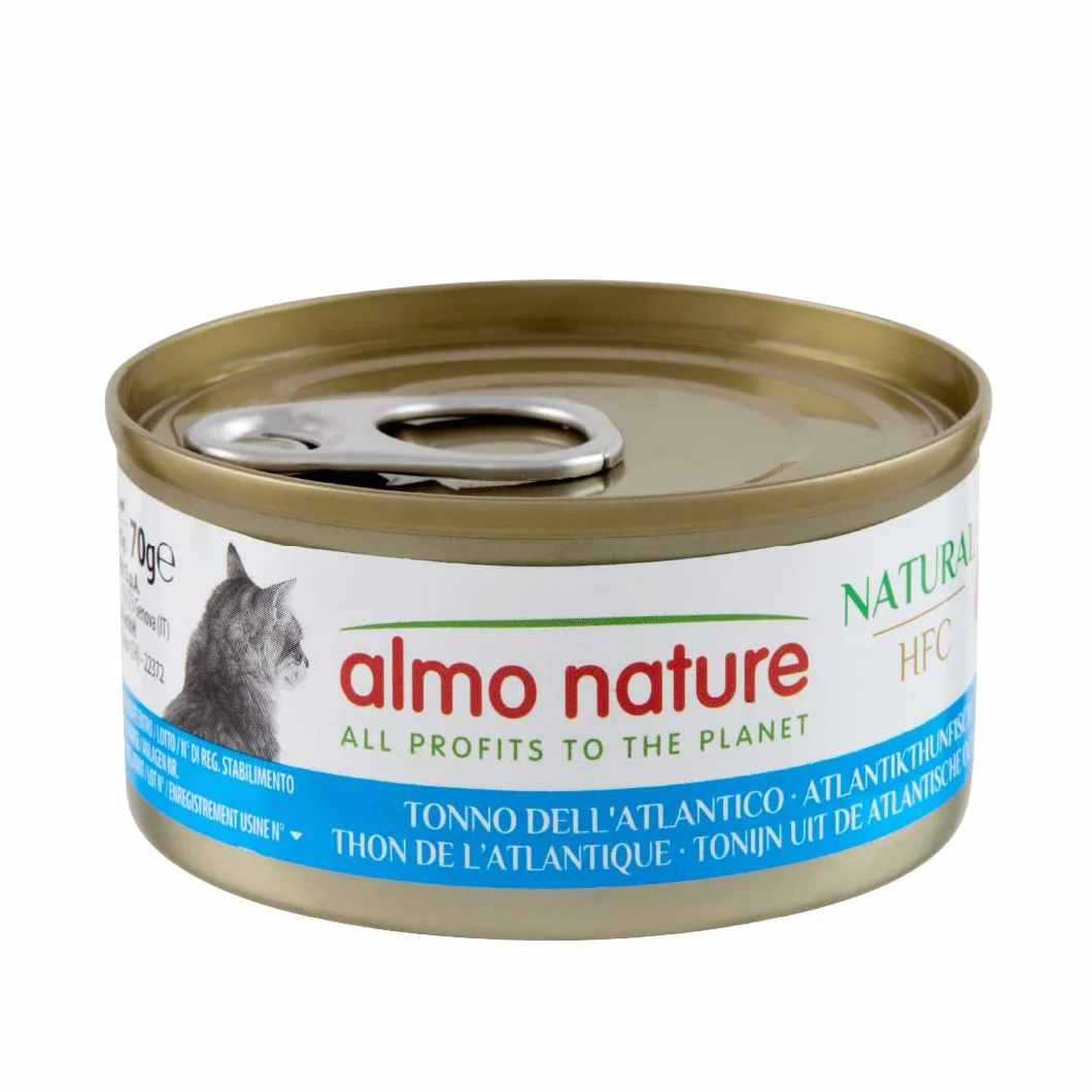 Almo Nature Hfc Natural Karma dla Kotów, Tuńczyk, 6 x 70 g