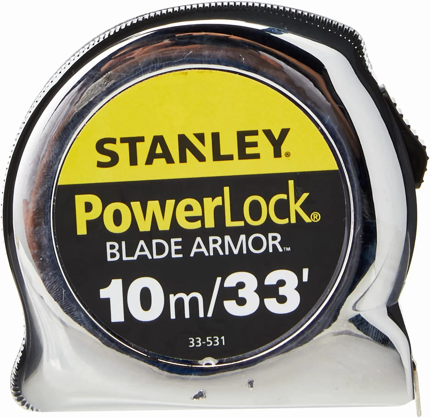 STANLEY Powerlock taśma z pancerzem ostrza 10 m srebrna