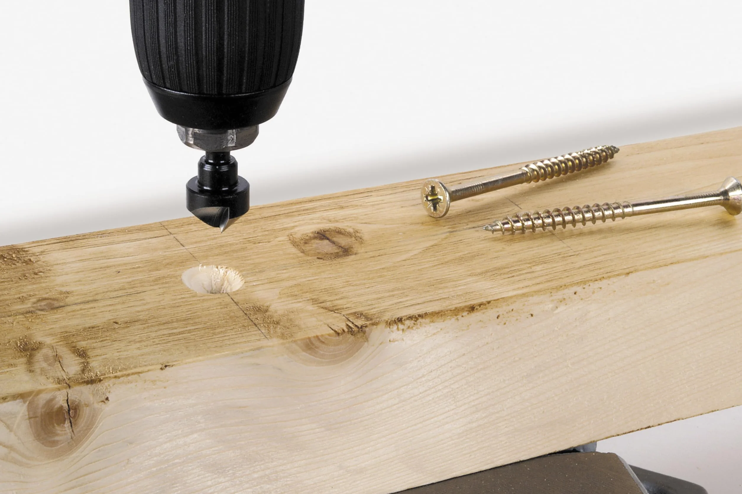 wolfcraft Zestaw pogłębiaczy WS 3-cz. ø12, 16, 19 mm