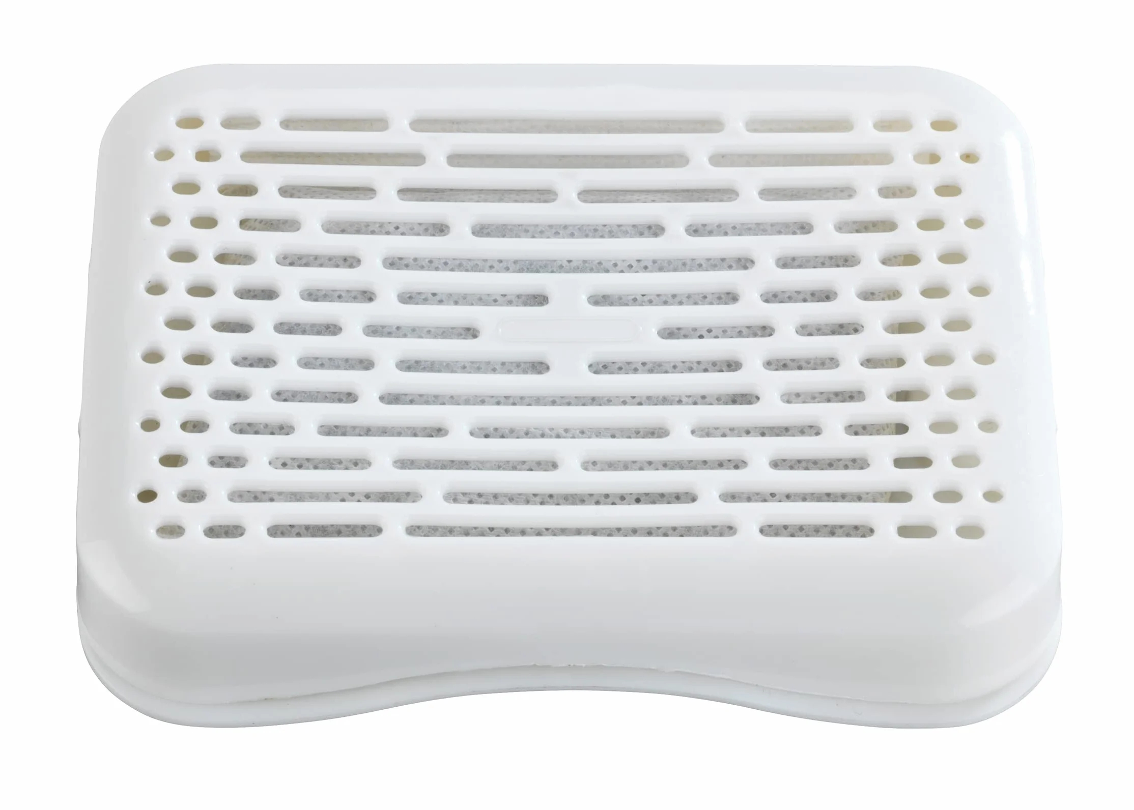 WENKO Uniwersalny neutralizator zapachów – do lodówki, kosza na śmieci itp., polipropylen, 11 x 2 x 8,5 cm, biały