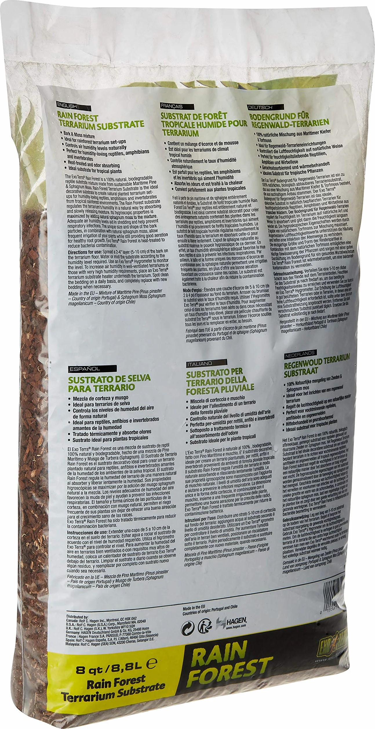 peat; tropikalne; mech; terrarium; grunt; podłoże