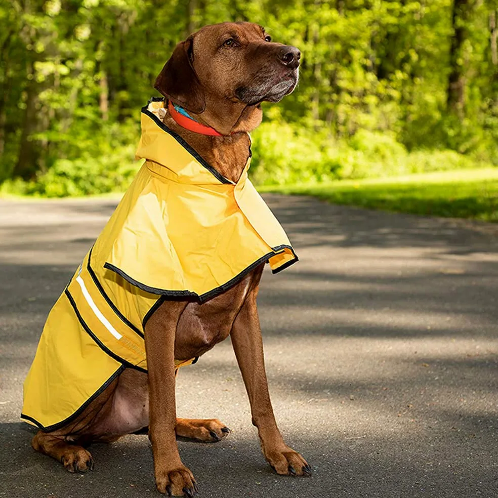 Płaszcz przeciwdeszczowy dla psów, Odblaskowy płaszcz przeciwdeszczowy dla psa Duży stylowy bezpieczny mały średni duży pies ubrania wodoodporny Golden Retriever Labrador(Xxxl)