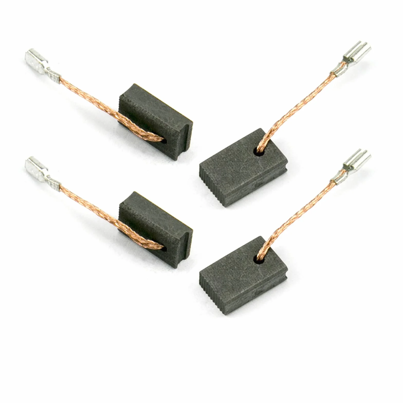 WANGCL 10 szt. Burch węglowy do Bosch GWS14-150 narzędzia silnikowe szlifierka kątowa - 5 x 10 x 17 mm