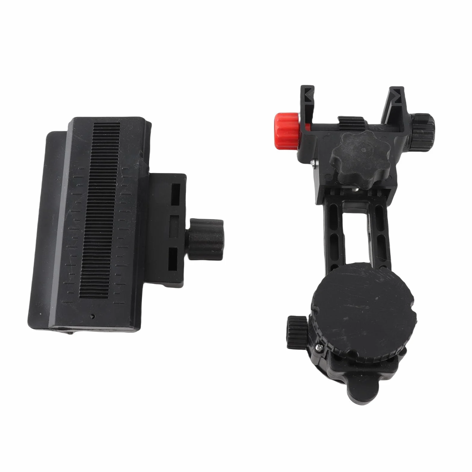 Adapter Poziomu Lasera Obrót o 360 Stopni Regulowany Wspornik Poziomu Wsparcia Sufitowego z Plastikowym Zaciskiem do Montażu ściennego na Suficie