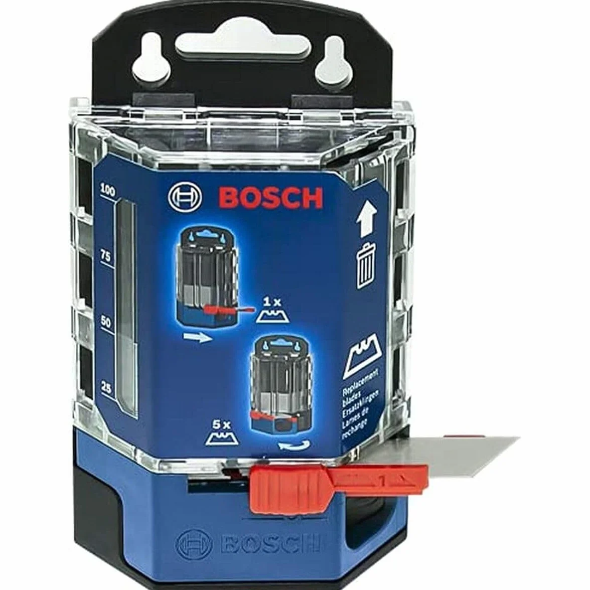 Bosch Professional 50 zapasowych ostrzy trapezowych do noża