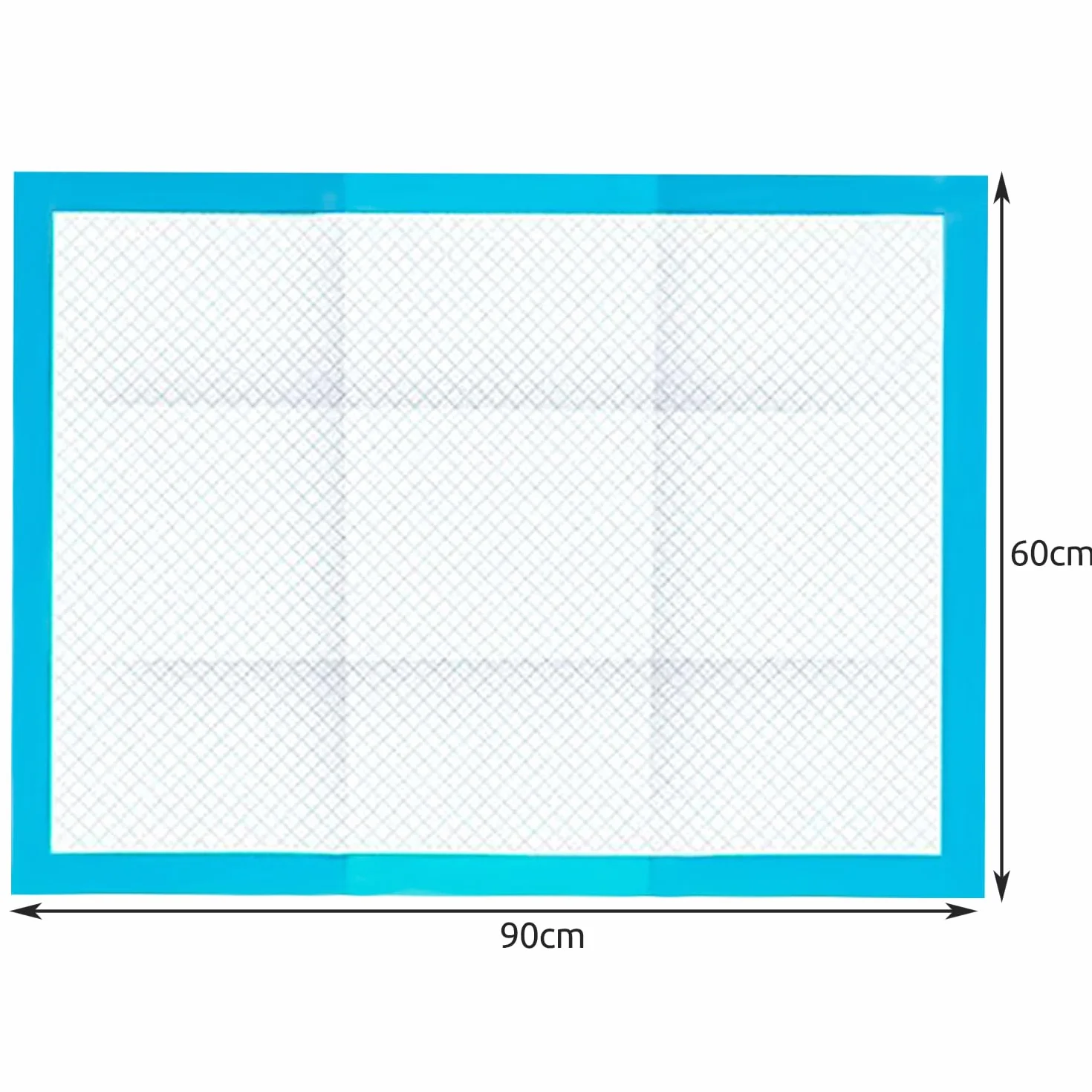 Podkładki treningowe dla psów 60 x 90 cm, toaleta dla szczeniaków, worek na odchody dla psów 21602, ilość: 50 sztuk