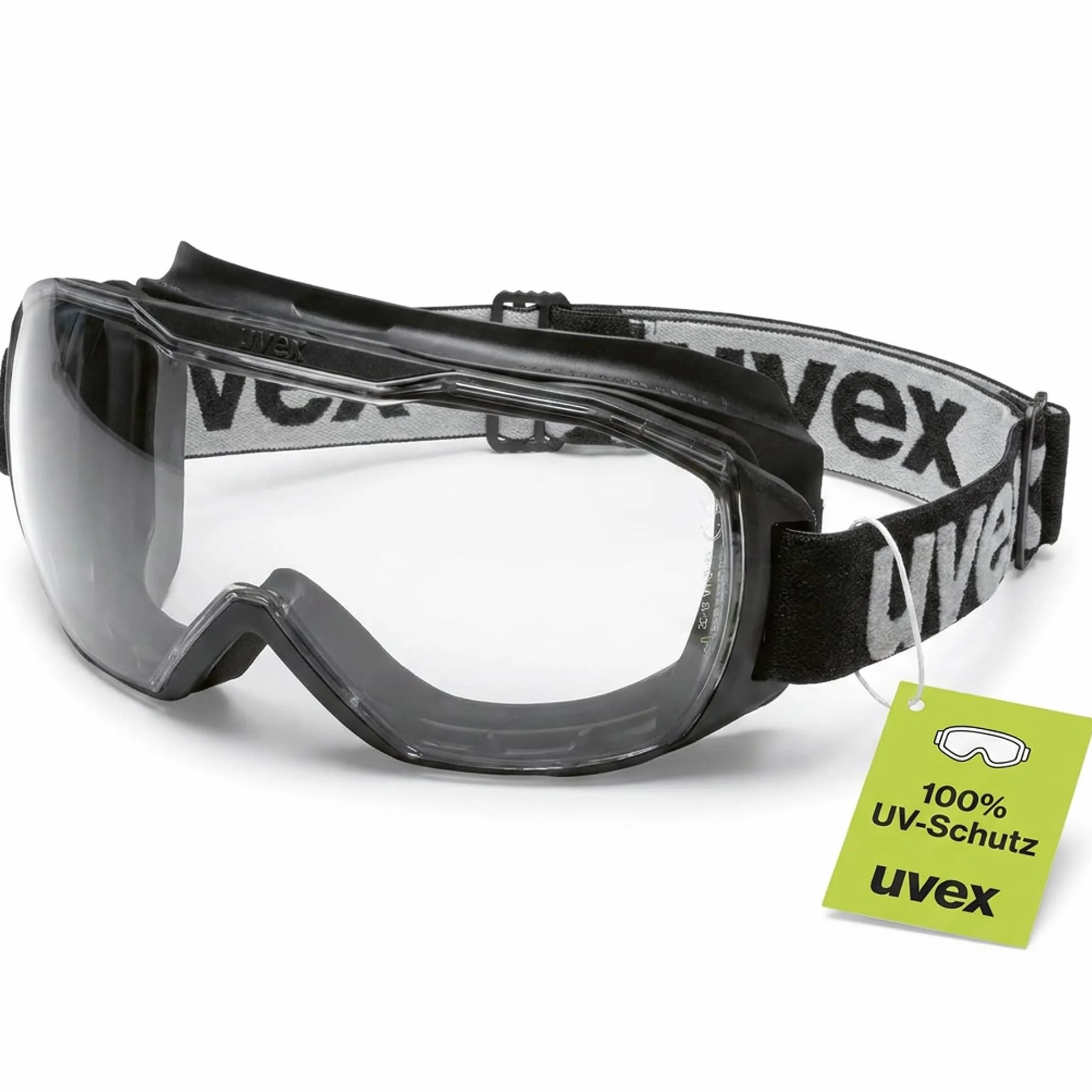 Uvex Megasonic Okulary ochronne dla osób noszących okulary - odporne na zaparowanie i zarysowania