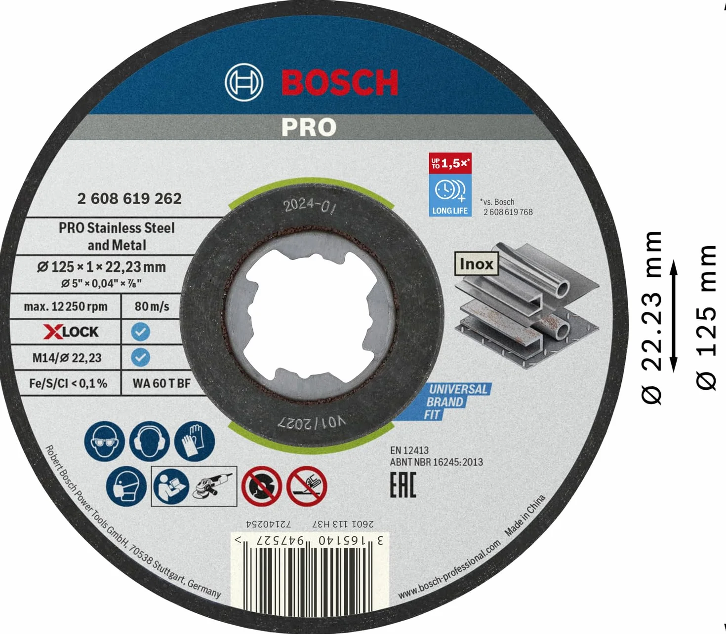 Bosch Professional Tarcza Ø 125 mm