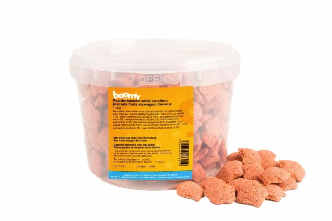 Drzewo - Przysmaki dla koni - Przysmaki dla koni z owocami dzikich zwierząt - 1,2 kg