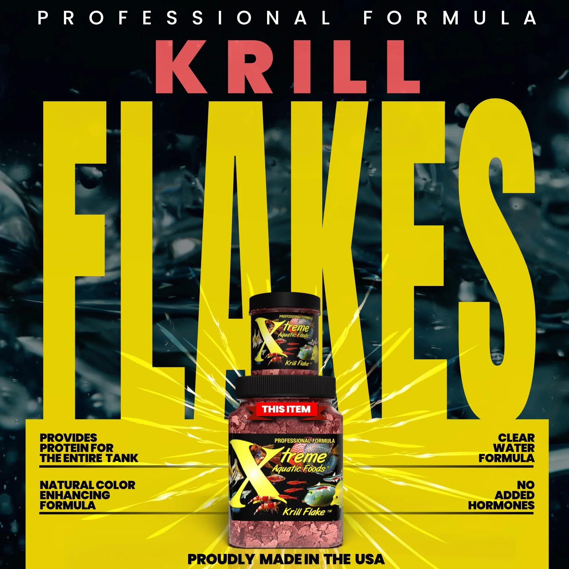 Xtreme Aquatic Foods Płatki kryla 9 uncji